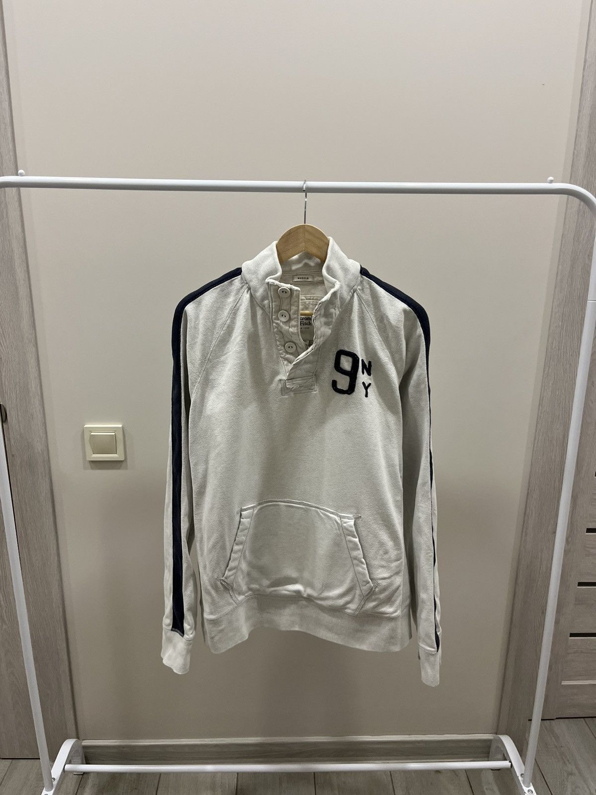 Japanese Brand Vintage Abercrombie & Fitch Sweater Muscle Pullover Y2K Size US XXL / EU 58 / 5 - 1 Thumbnail