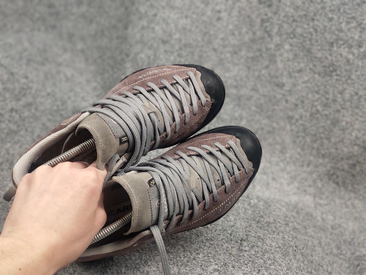 Vibram Scarpa Mojito gore-tex Sneaker Suede Leather Hiking Shoes Size US 7 / IT 37 - 16 Thumbnail