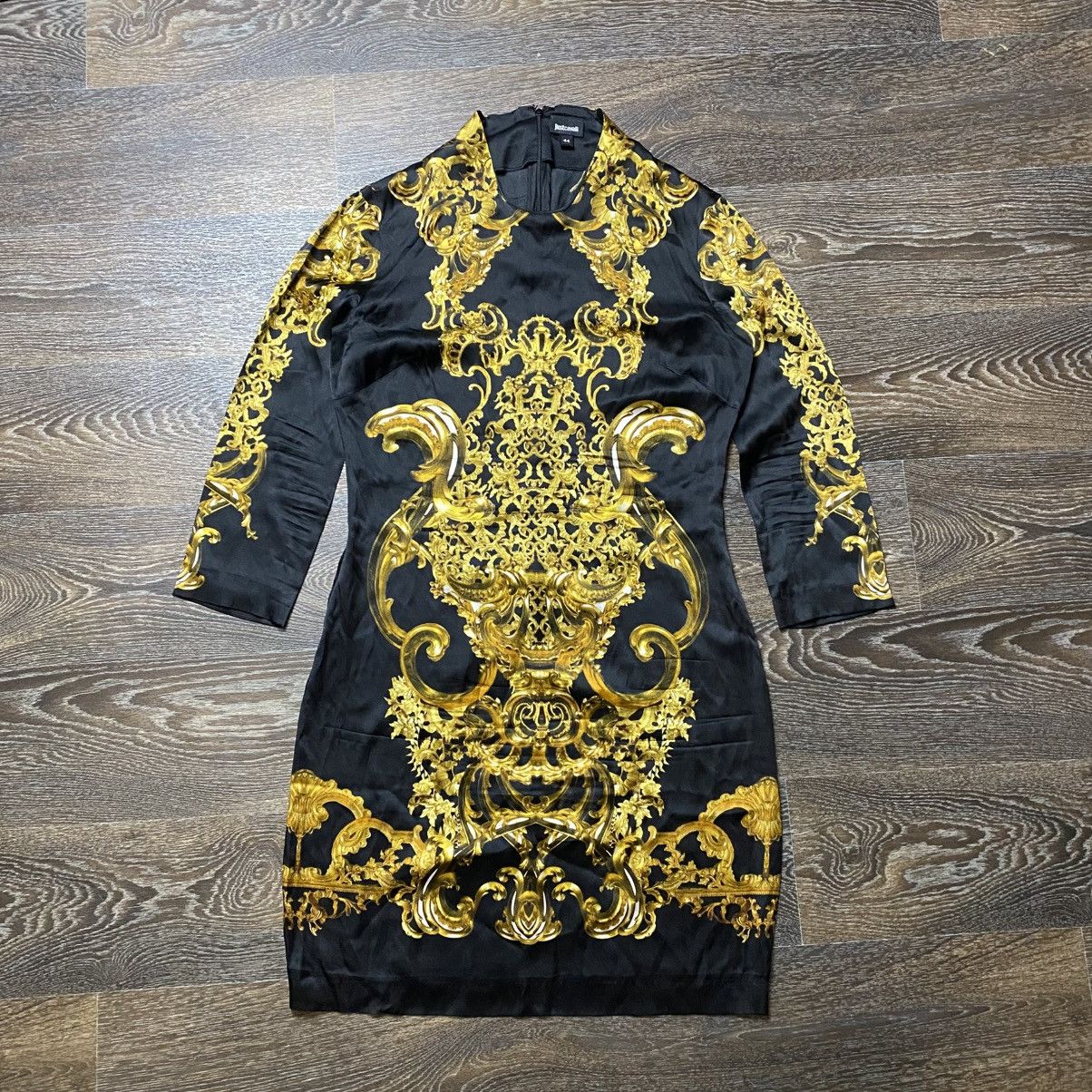 Just Cavalli Roberto Just Cavalli Silk Dress Size 44 Rare Size M / US 6-8 / IT 42-44 - 1 Thumbnail