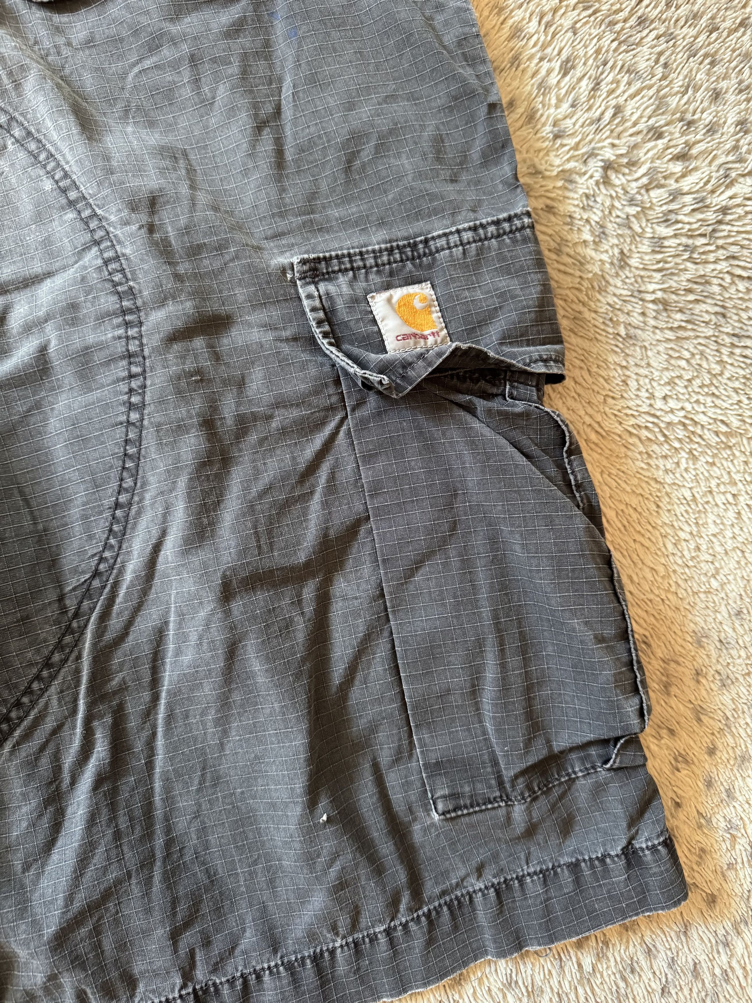 Carhartt Carhartt WIP Vintage 2000s Cargo Shorts Size US 38 / EU 54 - 3 Thumbnail