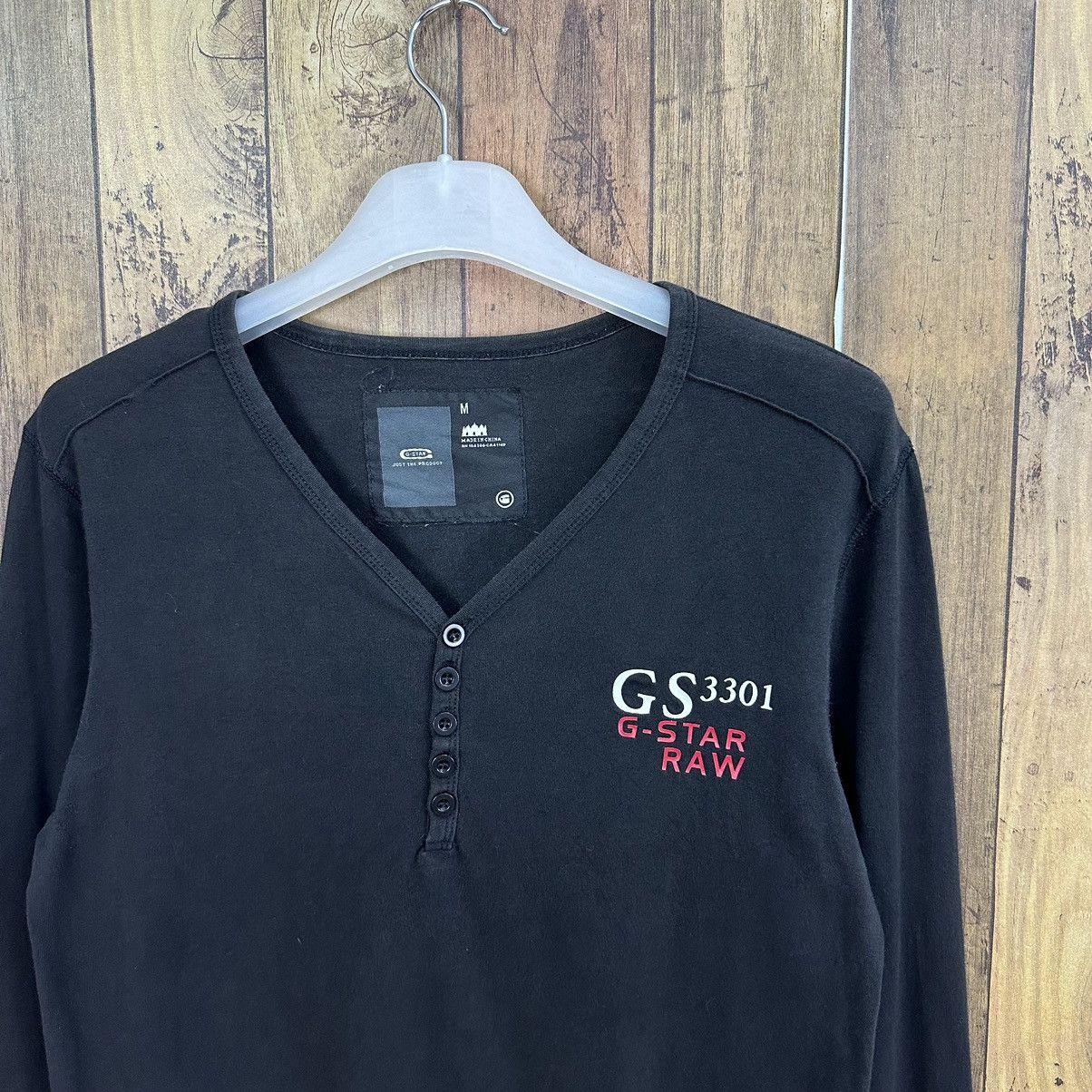 G-Star G Star Raw 3301 Longsleeve Knitwear Shirt A752 Size US M / EU 48-50 / 2 - 2 Thumbnail