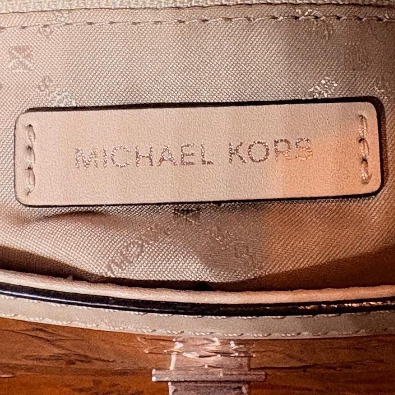 Michael Kors Michael Kors Kinsley Small Trunk Satchel in rose gold Size ONE SIZE - 7 Thumbnail