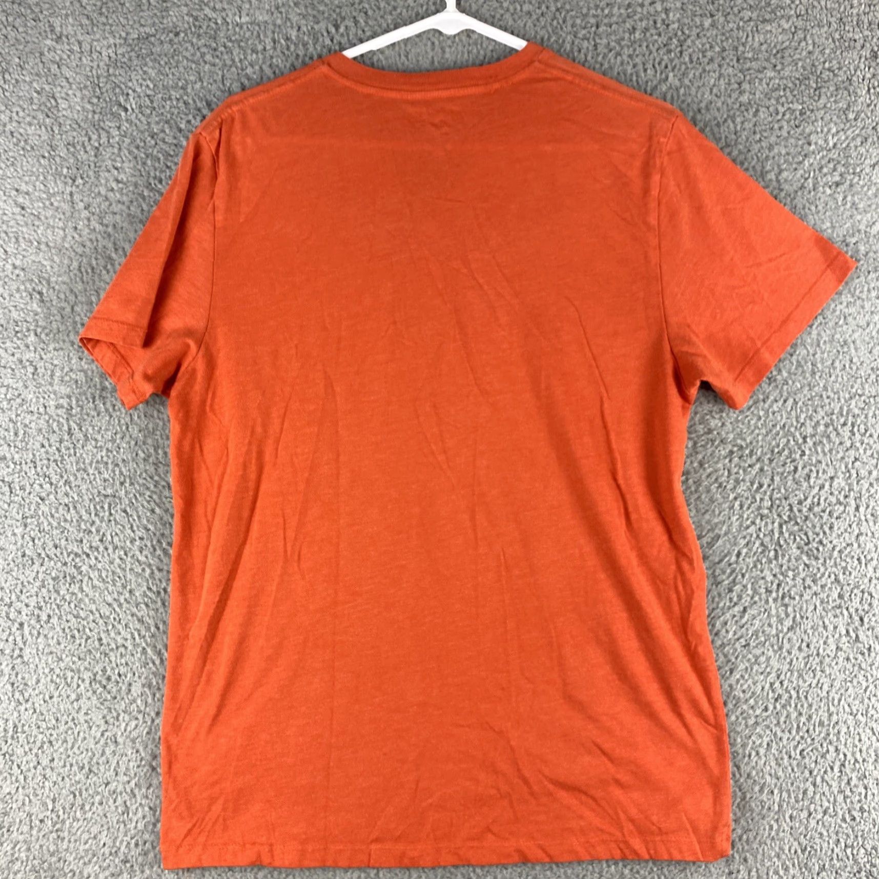 Old Navy Old Navy T-Shirt Women Orange Short Sleeve V-Neck 100% Cotton Size M Adult Womens Basic Shirt 47-24 Size M / US 6-8 / IT 42-44 - 8 Thumbnail
