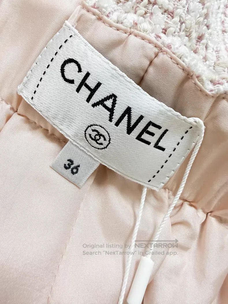 Chanel Chanel Light pink tweed shorts Size 24" / US 00 / IT 34 - 5 Thumbnail
