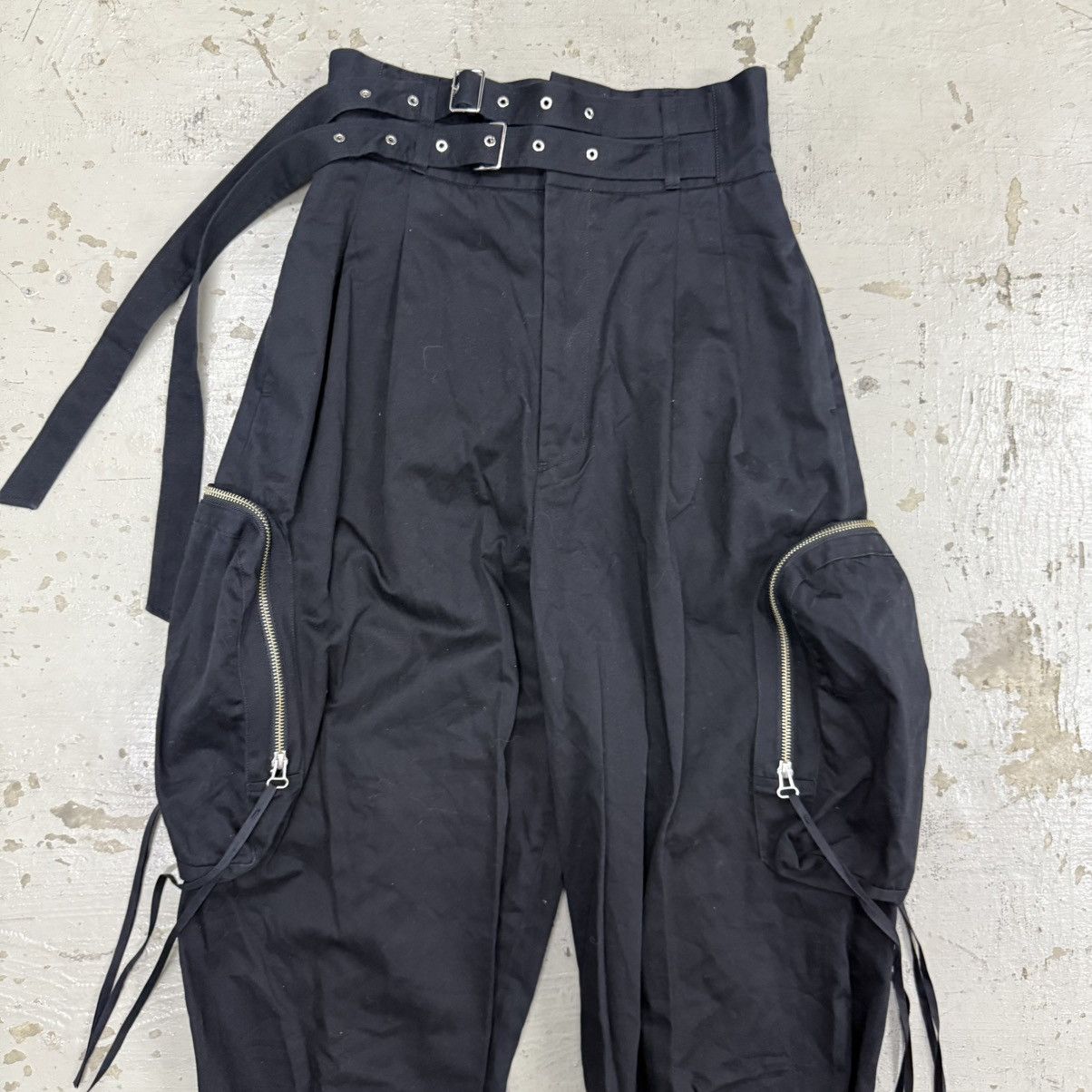 If Six Was Nine Maison Special Bondage Cargo Pants.⁣⁣ Size US 27 - 7 Thumbnail