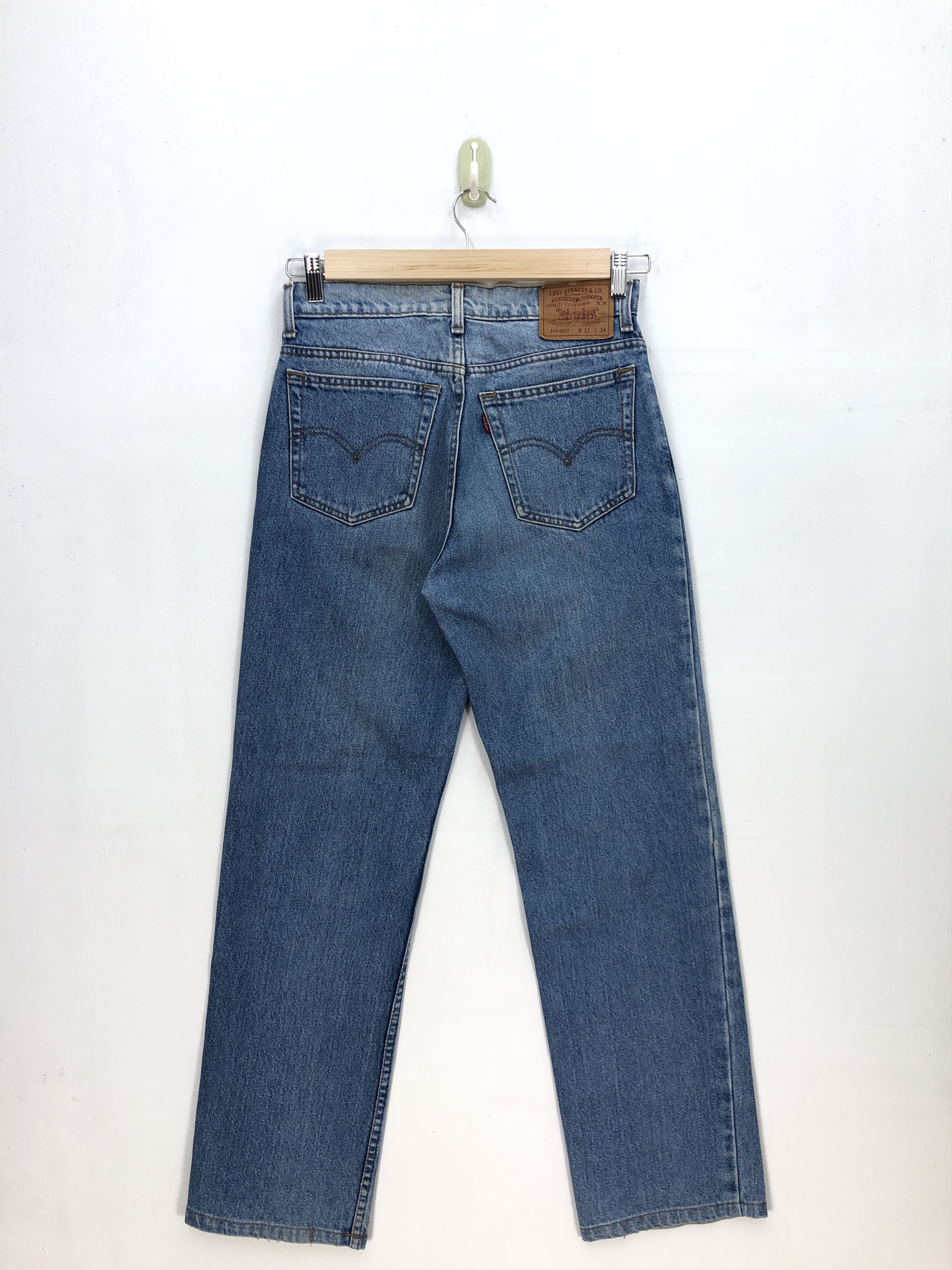 Levi's Vintage 90s Levis Light Wash Jeans Levis 515 Faded Denim Size US 30 / EU 46 - 2 Thumbnail