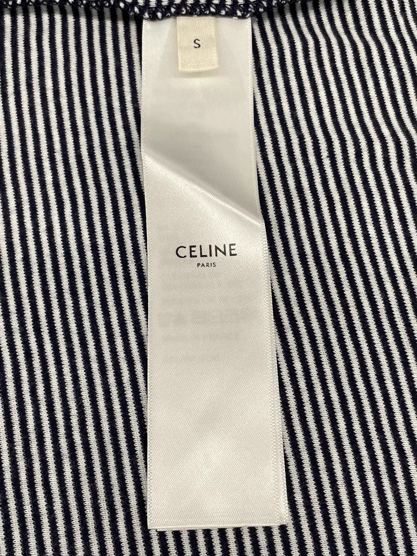 Celine CELINE striped tank top slim fit casual cotton S Size S / US 4 / IT 40 - 5 Thumbnail