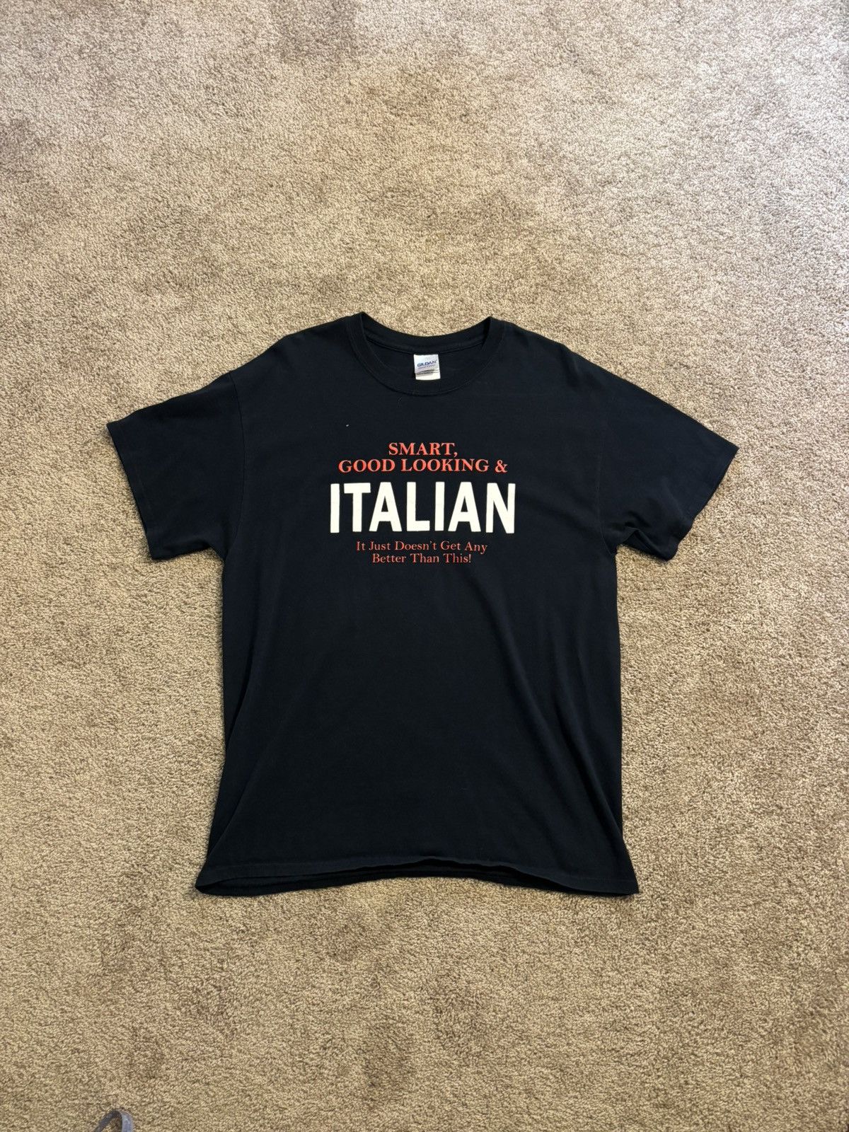 Gildan Funny Italian Shirt Size US L / EU 52-54 / 3 - 1 Thumbnail