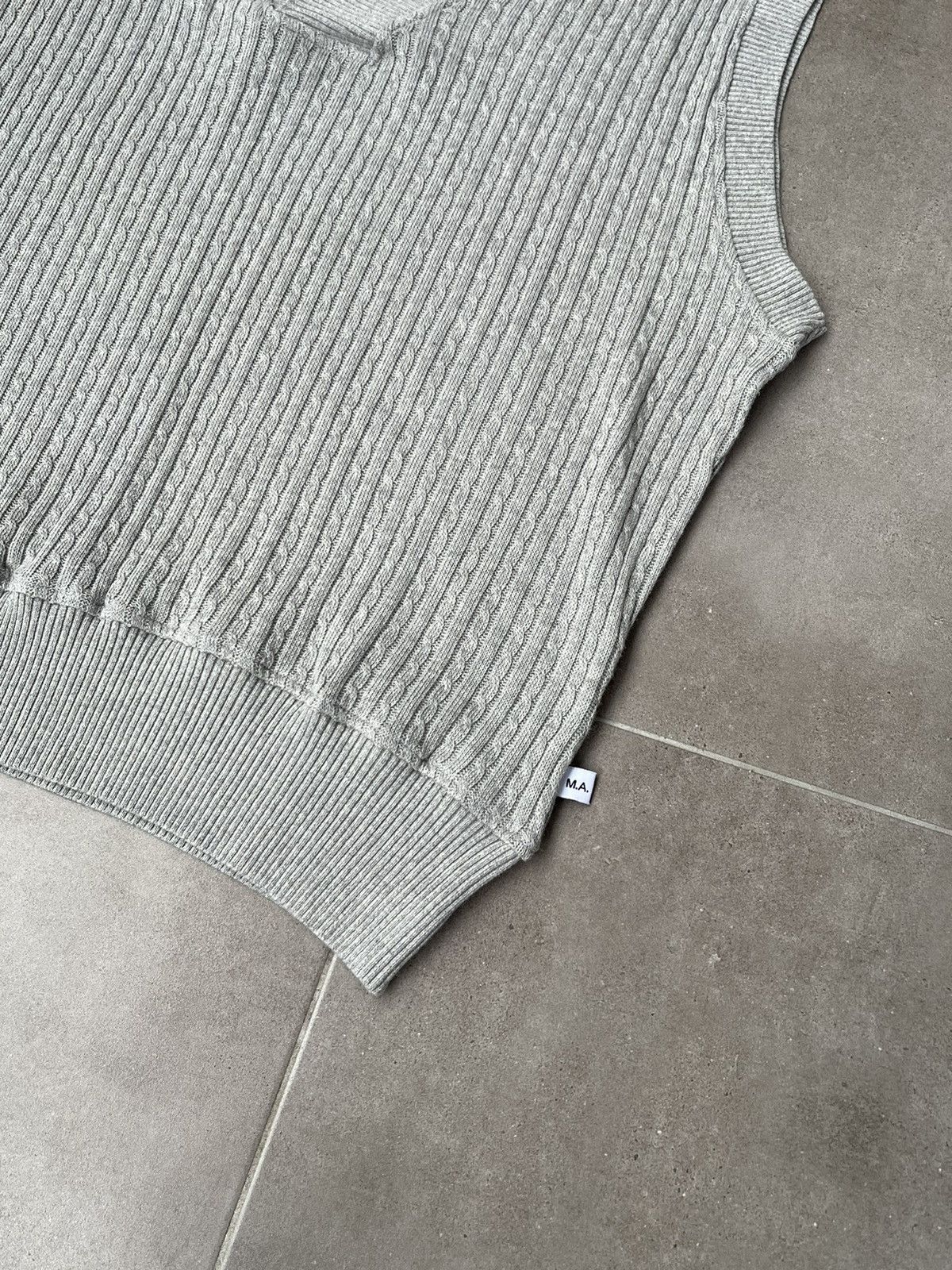 Martin Asbjorn !DS! SS22 Martin Asbjorn Chase Grey Melange Vest Size US XL / EU 56 / 4 - 11 Thumbnail