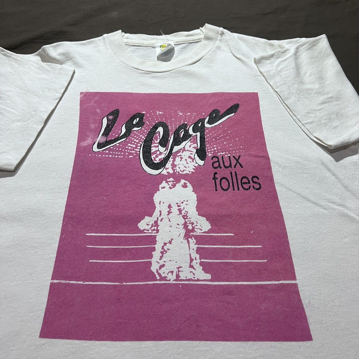 Vintage Vintage 90s La Cage aux Folles musical Tee LGBTQ gay Size US L / EU 52-54 / 3 - 1 Thumbnail