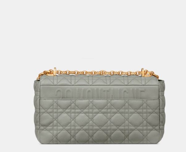 Dior o1w1db11024Size: OS / Large Caro Bag in Stone Grey Size ONE SIZE - 5 Thumbnail