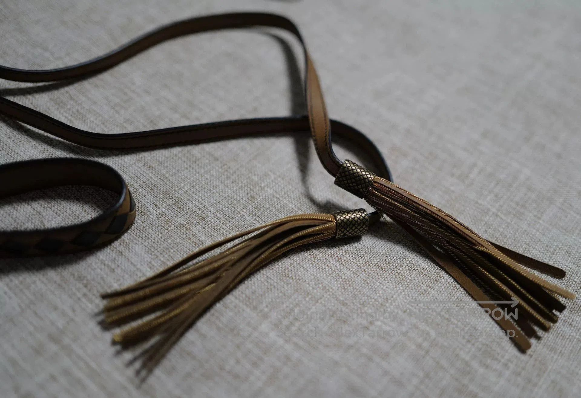 Bottega Veneta Bottega Veneta Tassel Leather Belt. Size ONE SIZE - 2 Thumbnail