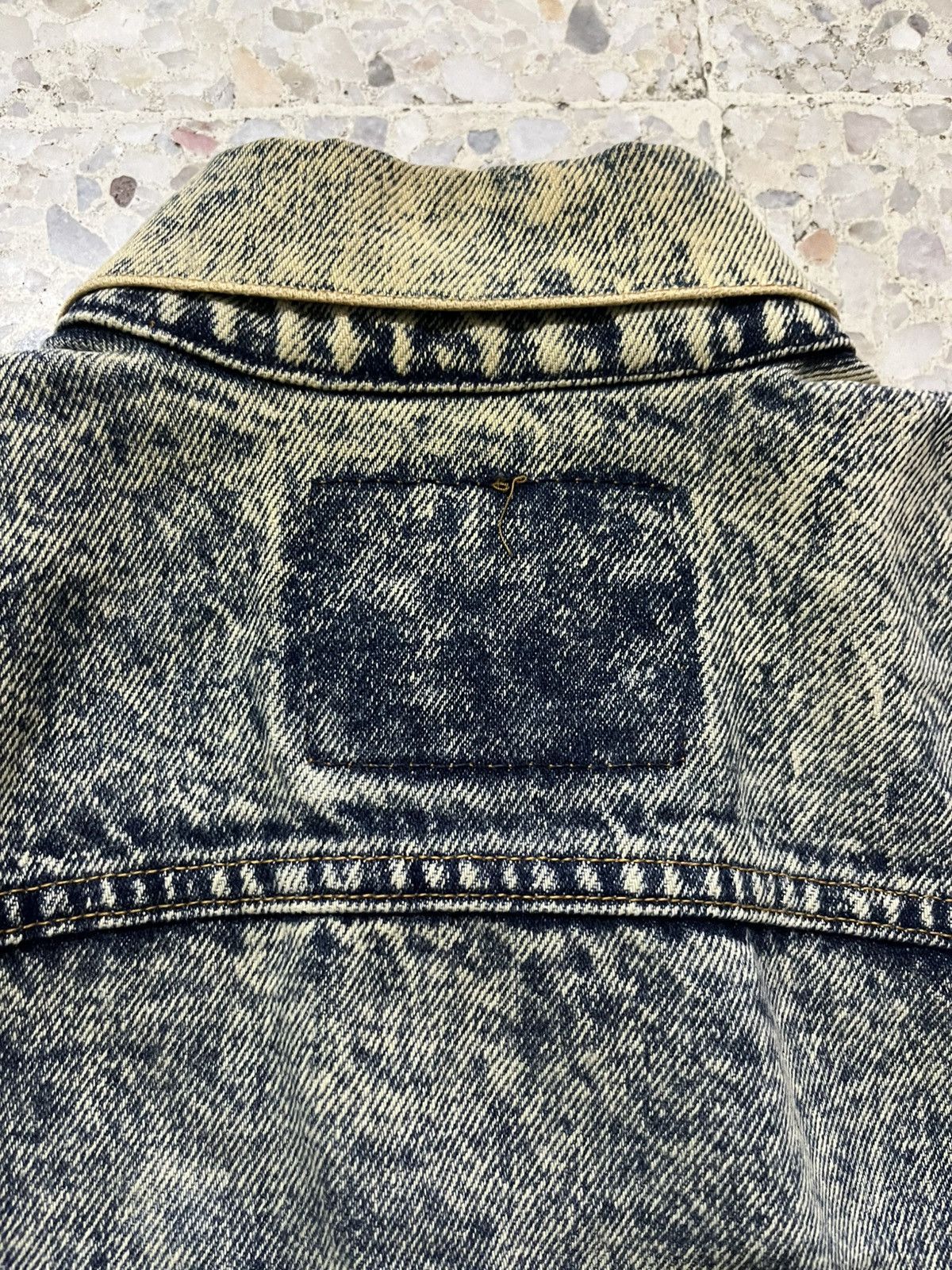 Levi's Vtg 80s Levi’s 70610 Acid Wash Trucker Jacket Size US M / EU 48-50 / 2 - 5 Thumbnail