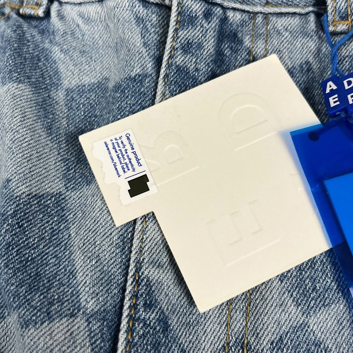 Ader Error Ader Error Checkerboard-print Straight Denim Jeans Size US 32 / EU 48 - 7 Thumbnail