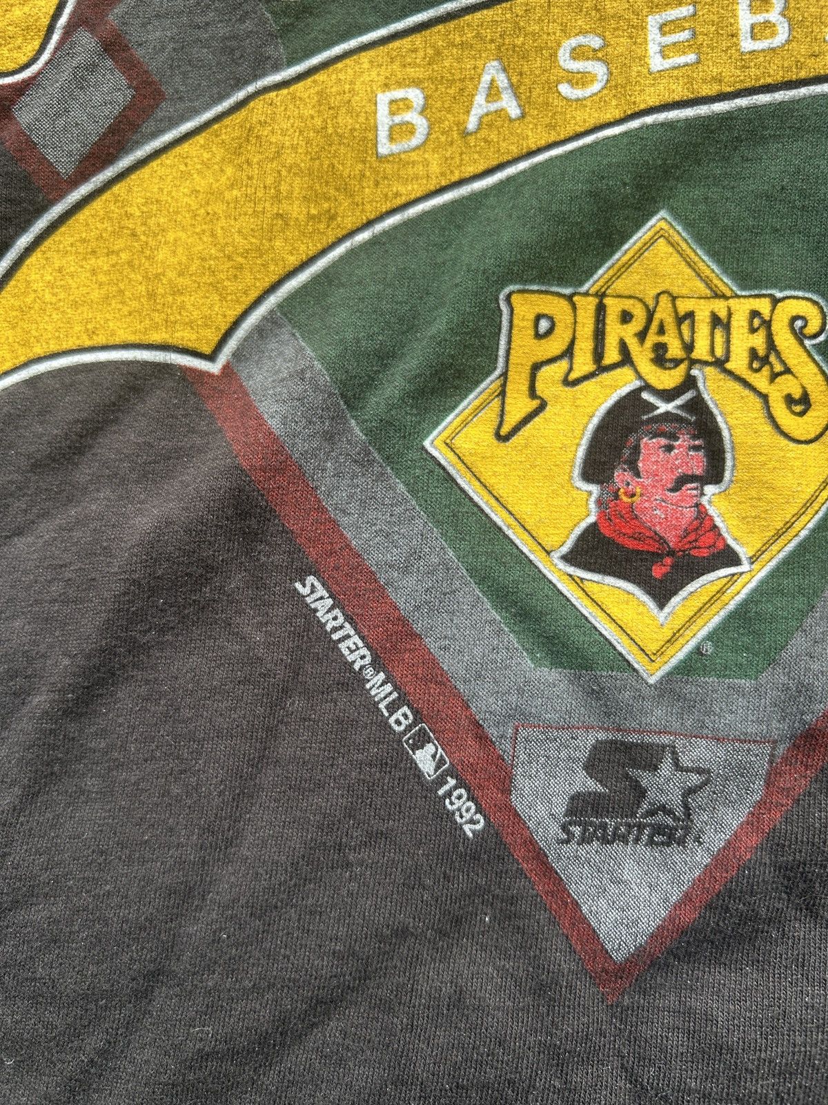 Starter Vintage 1992 Pittsburgh Pirates starter T-Shirt Size US L / EU 52-54 / 3 - 3 Thumbnail