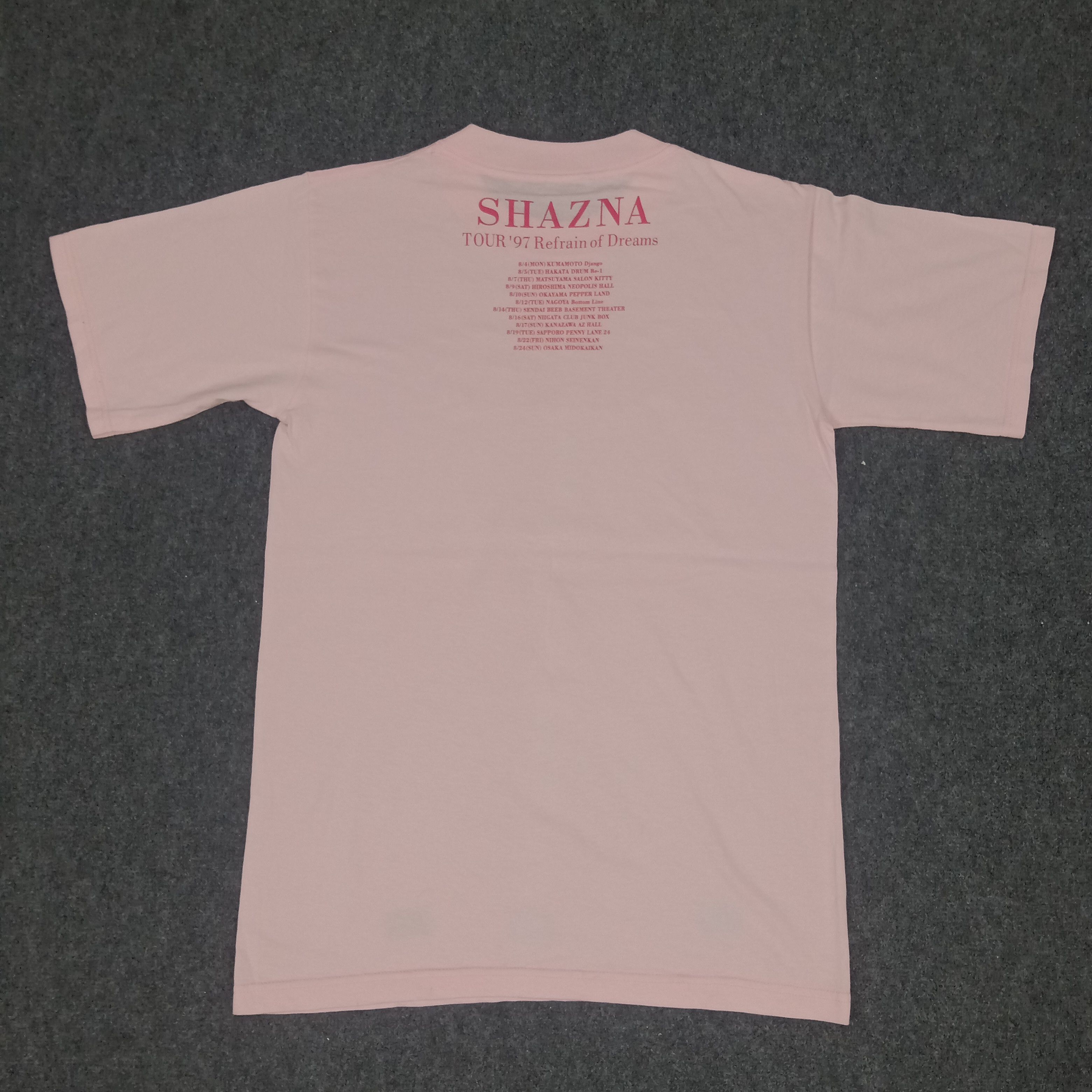 Band Tees × Vintage Shazna Japanese Rock Band Tour Tshirt Size US M / EU 48-50 / 2 - 3 Thumbnail