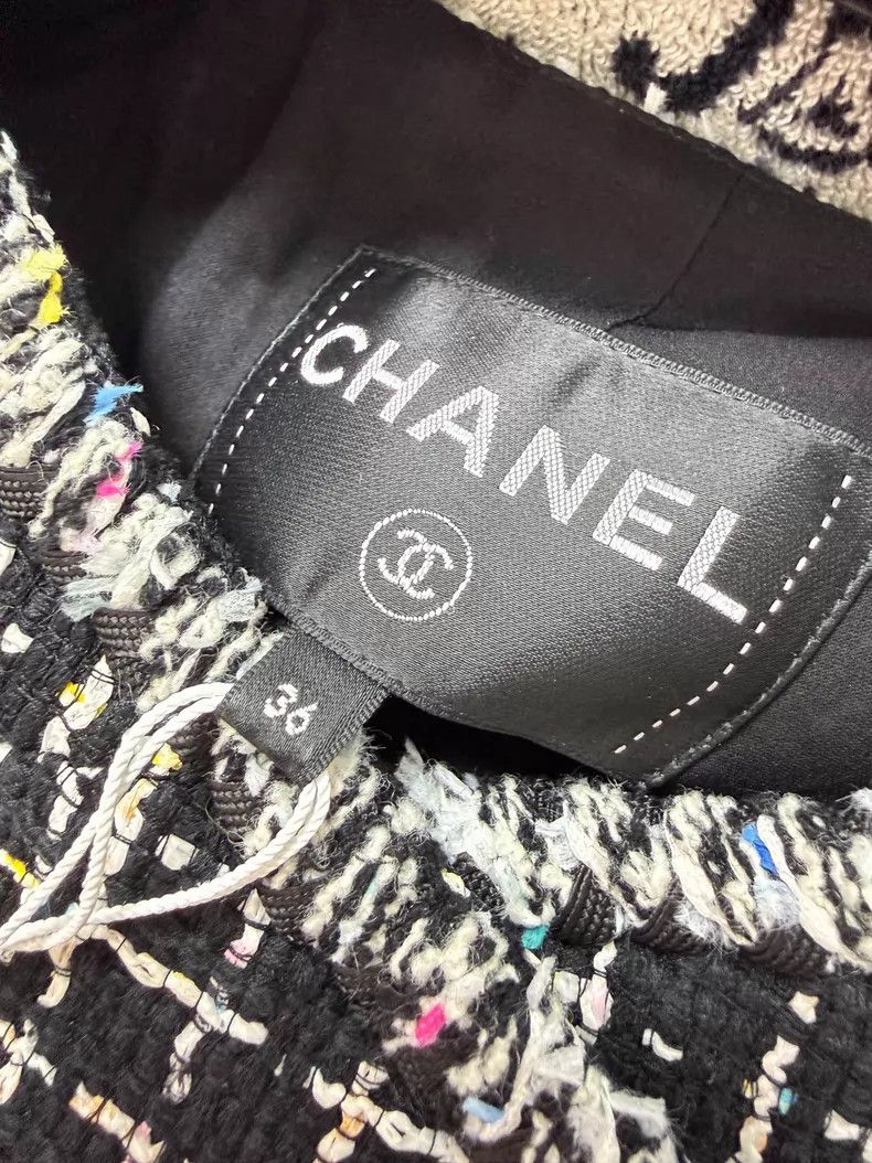 Chanel Chanel Colored tweed double-row glazed buckle coat Size XS / US 0-2 / IT 36-38 - 5 Thumbnail