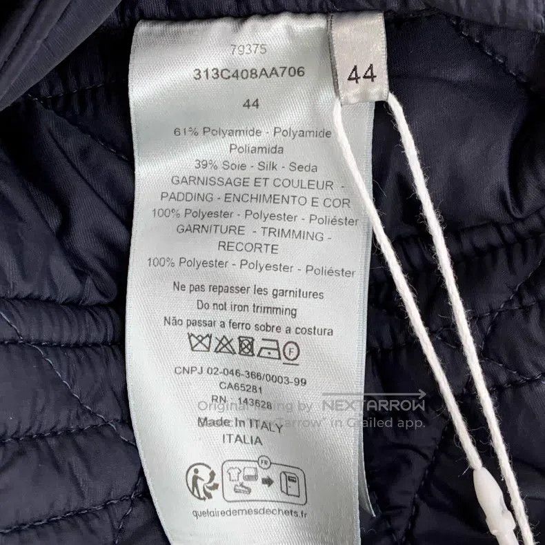 Dior Dior Black diamond plaid logo badge embroidery long-sleeve Size US S / EU 44-46 / 1 - 7 Thumbnail