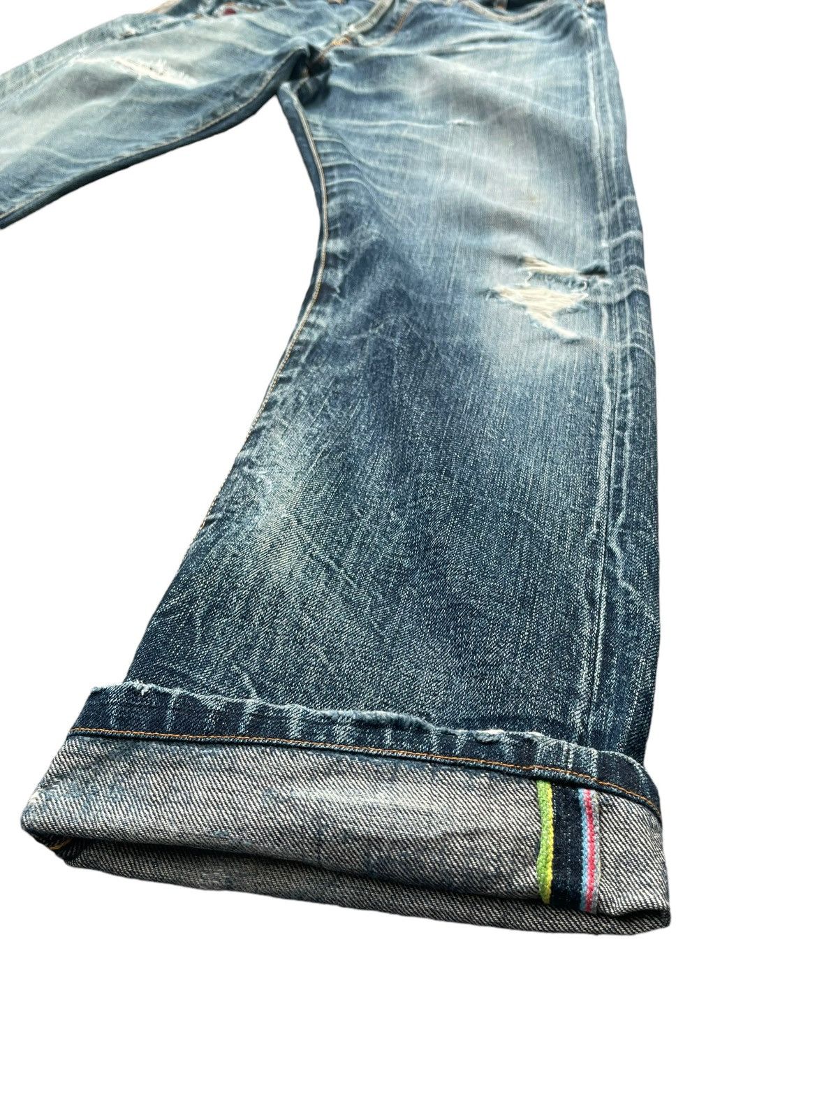 Paul Smith Red Ear Paul Smith Red Ear Faded Distresed Denim Size US 32 / EU 48 - 2 Thumbnail