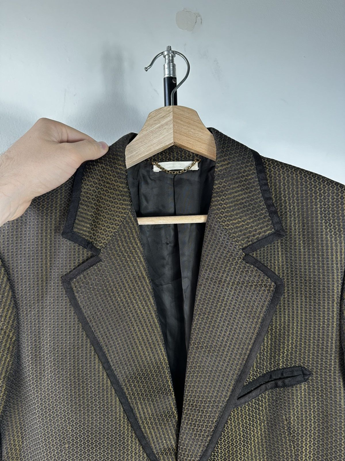 Louis Vuitton Louis Vuitton Damier Pattern Taped Blazer Jacket IT 50 Size 50L - 3 Thumbnail