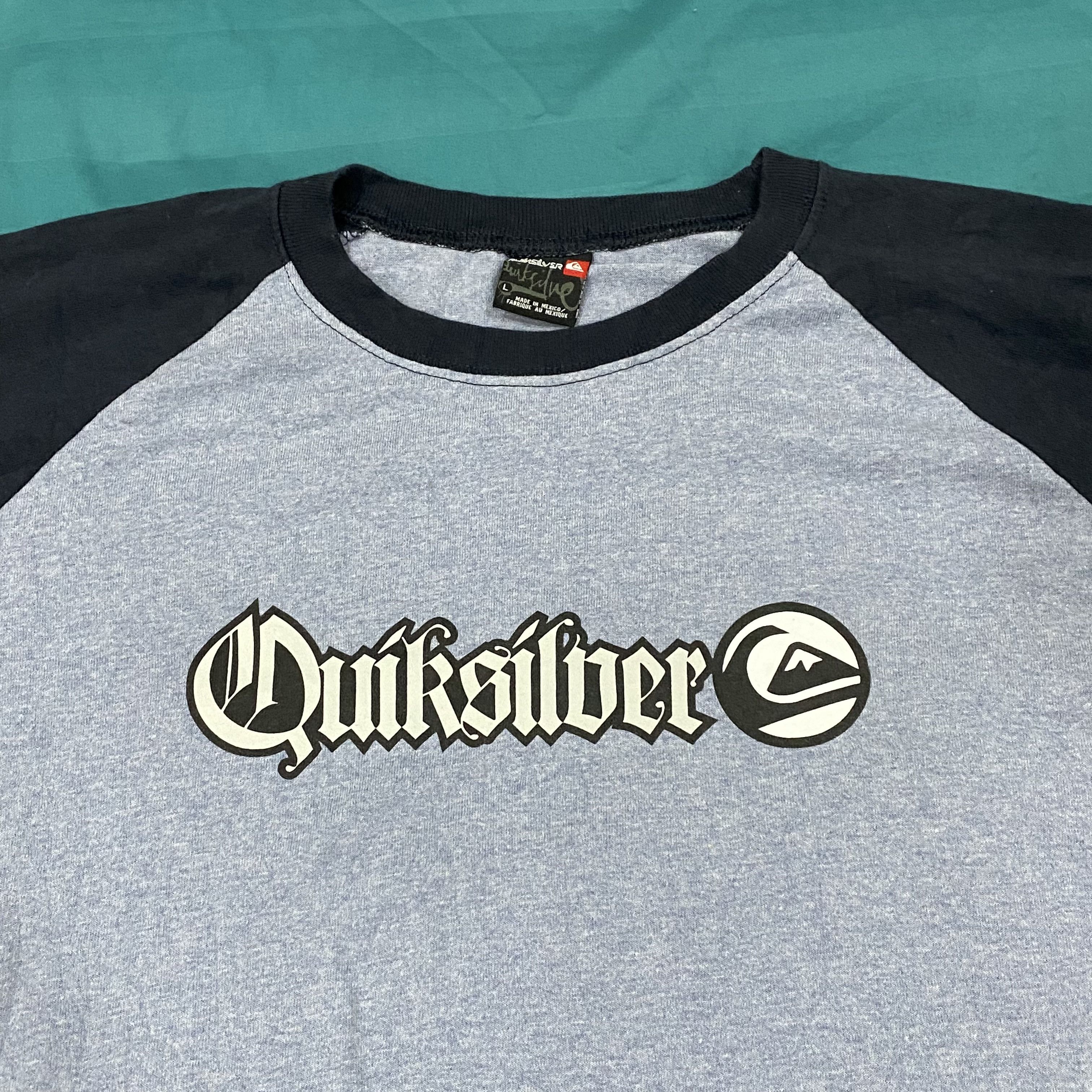 JNCO Vintage Quiksilver Surfwear Tee Shirt Size US L / EU 52-54 / 3 - 2 Thumbnail