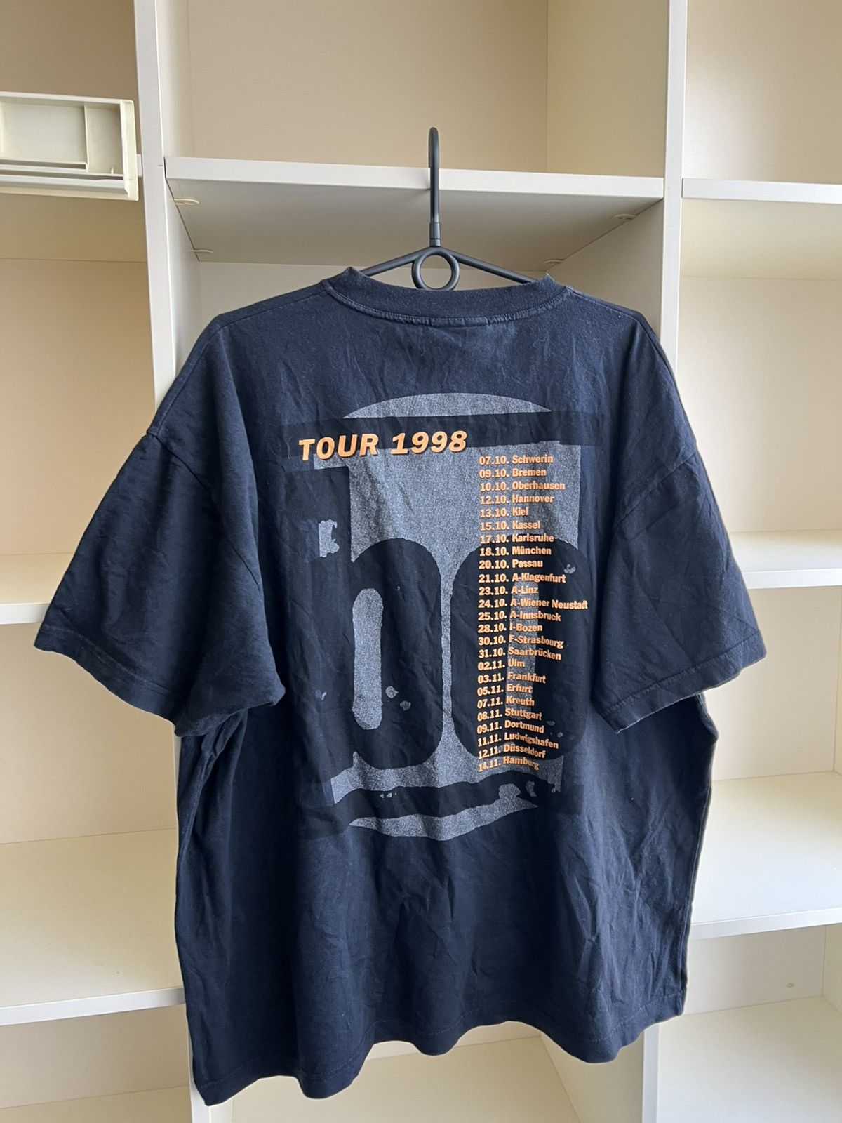Band Tees Vintage 1998 Böhse Onkelz Band T-Shirt Rock Size US XL / EU 56 / 4 - 12 Thumbnail