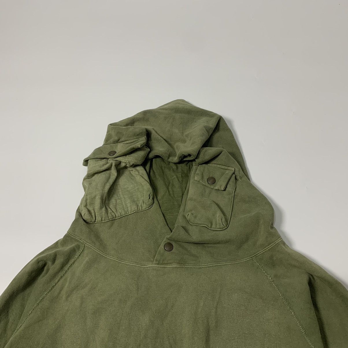 Kapital Kapital Alpine Fleecy Multi Pocket Utility Cargo Hoodie Size US XL / EU 56 / 4 - 3 Thumbnail