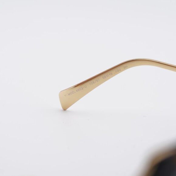 Versace Versace VE4502U 108/87 Sunglasses Havana/Gold Square Frame Size ONE SIZE - 5 Thumbnail