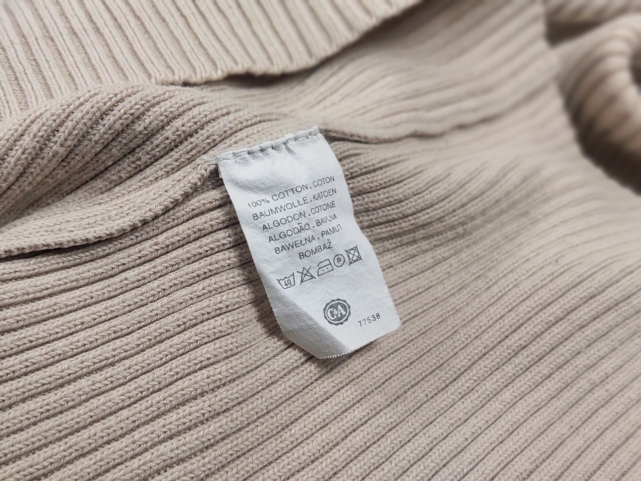 If Six Was Nine VTG Japan Hysteric Glamour Yamamoto Style ribbed Zip Sweater Size US M / EU 48-50 / 2 - 12 Thumbnail