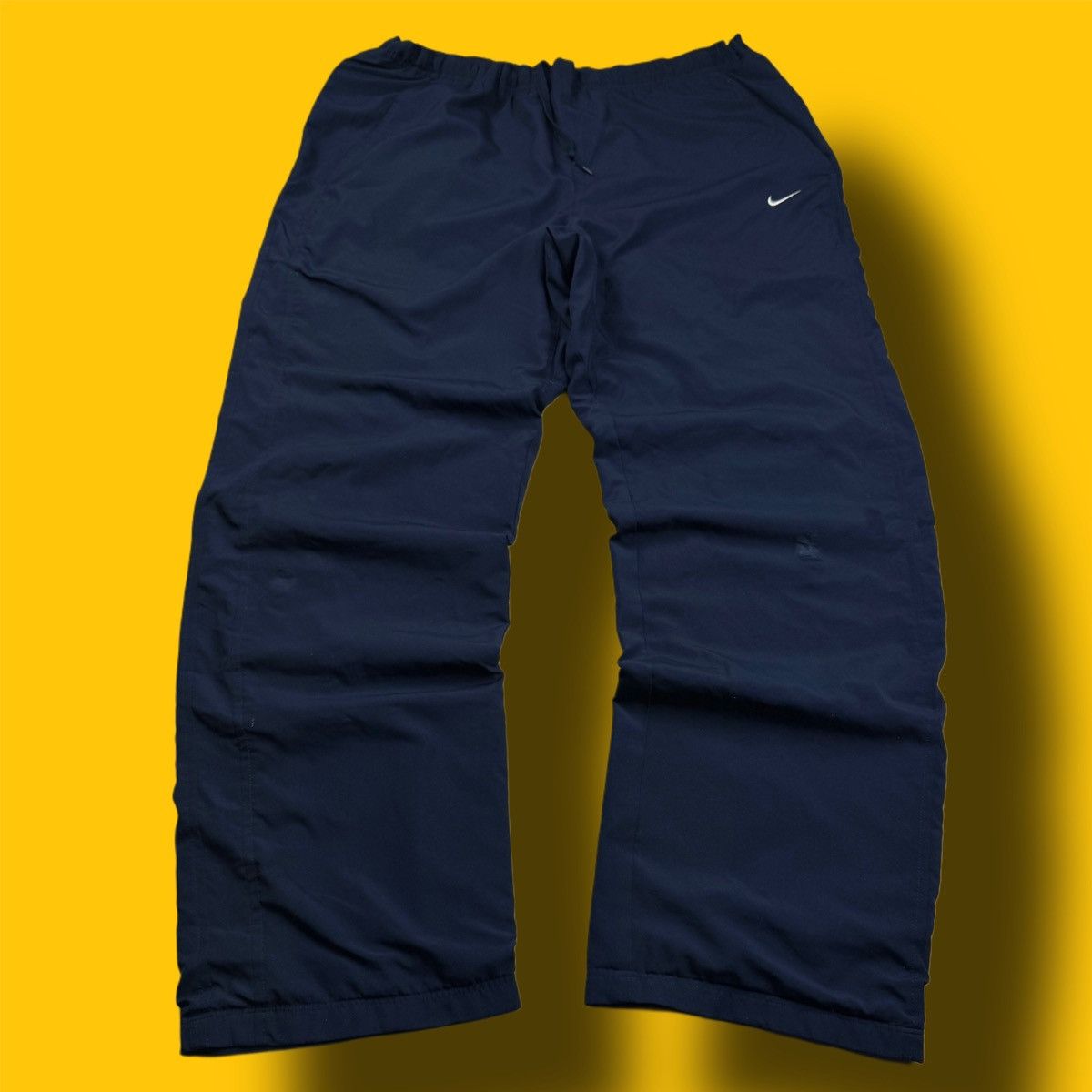 Nike × Vintage NIKE VINTAGE BASIC LOGO OVERSIZE BAGGY PANTS Size US 34 / EU 50 - 1 Thumbnail