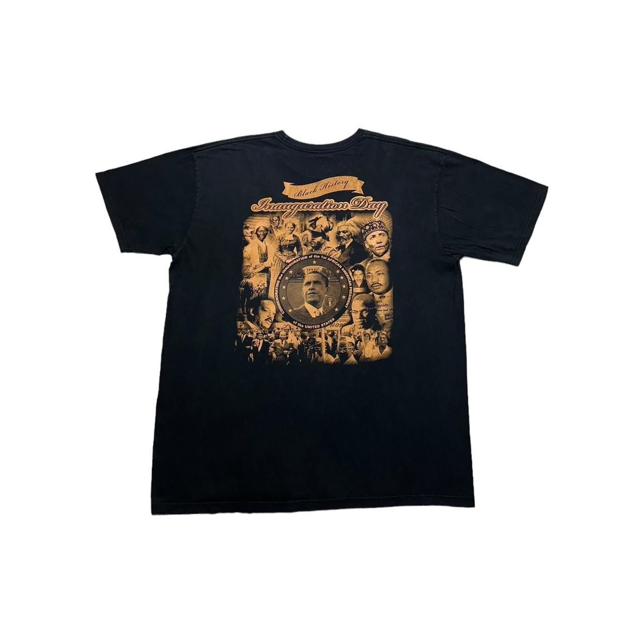 Hanes × Vintage Black History Inauguration Day T-Shirt Size US XL / EU 56 / 4 - 1 Thumbnail