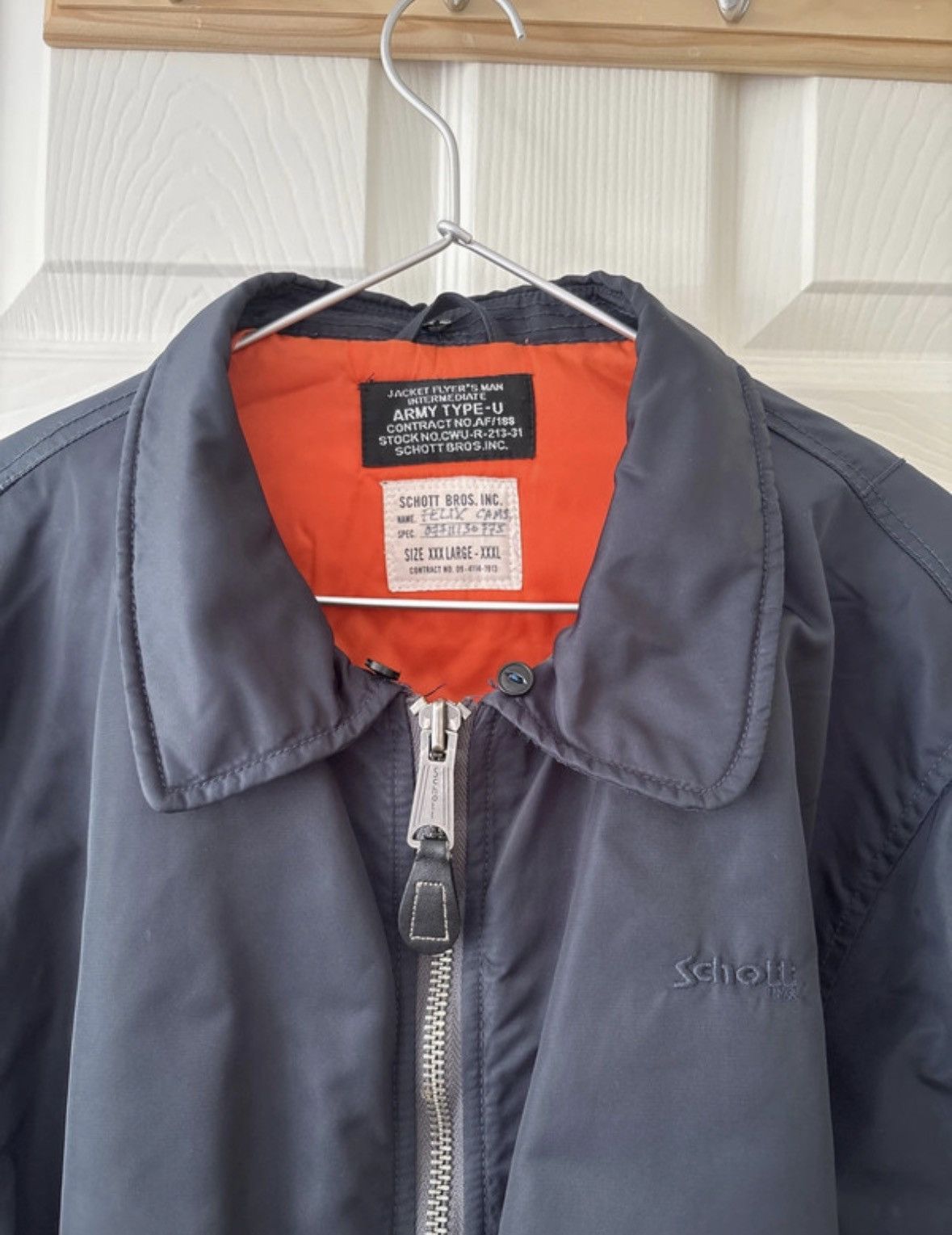 Schott Schott Bros Inc. Army Jacket Size US XL / EU 56 / 4 - 2 Thumbnail