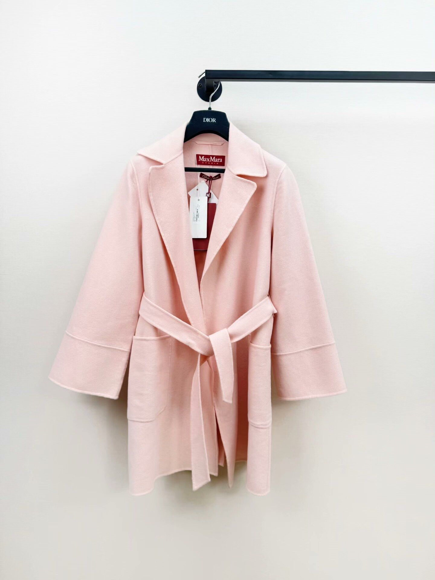 Max Mara new pink wool coat from Maxmara Size US M / EU 48-50 / 2 - 1 Thumbnail