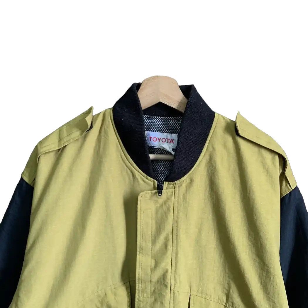 Nissan SUPER RARE🔥90s TRD Toyota Racing Hybrid Bomber Jacket Size US L / EU 52-54 / 3 - 3 Thumbnail