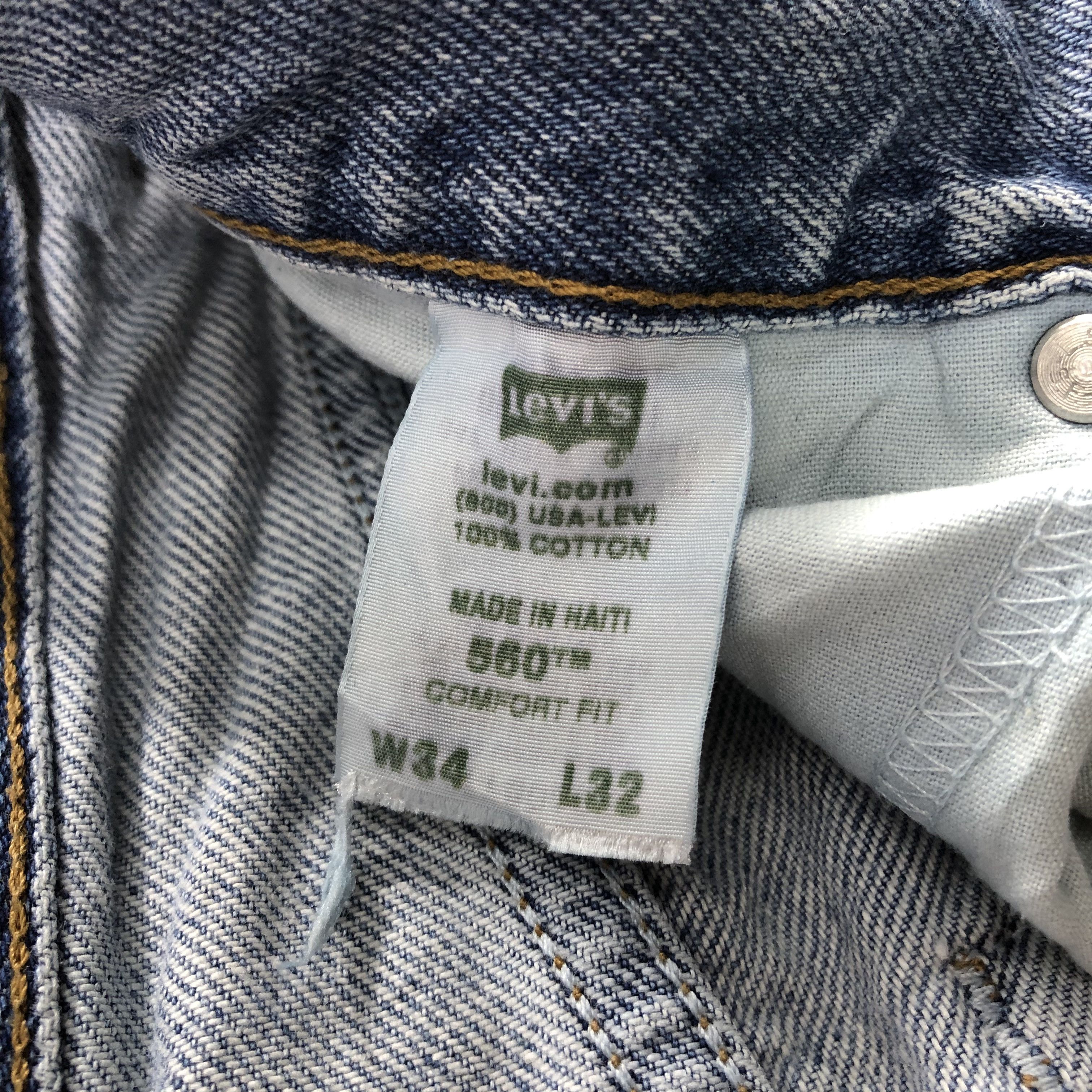 Levi's × Vintage Vintage Blue Wash Levis 560 Jeans-JM3142 Size US 34 / EU 50 - 10 Thumbnail