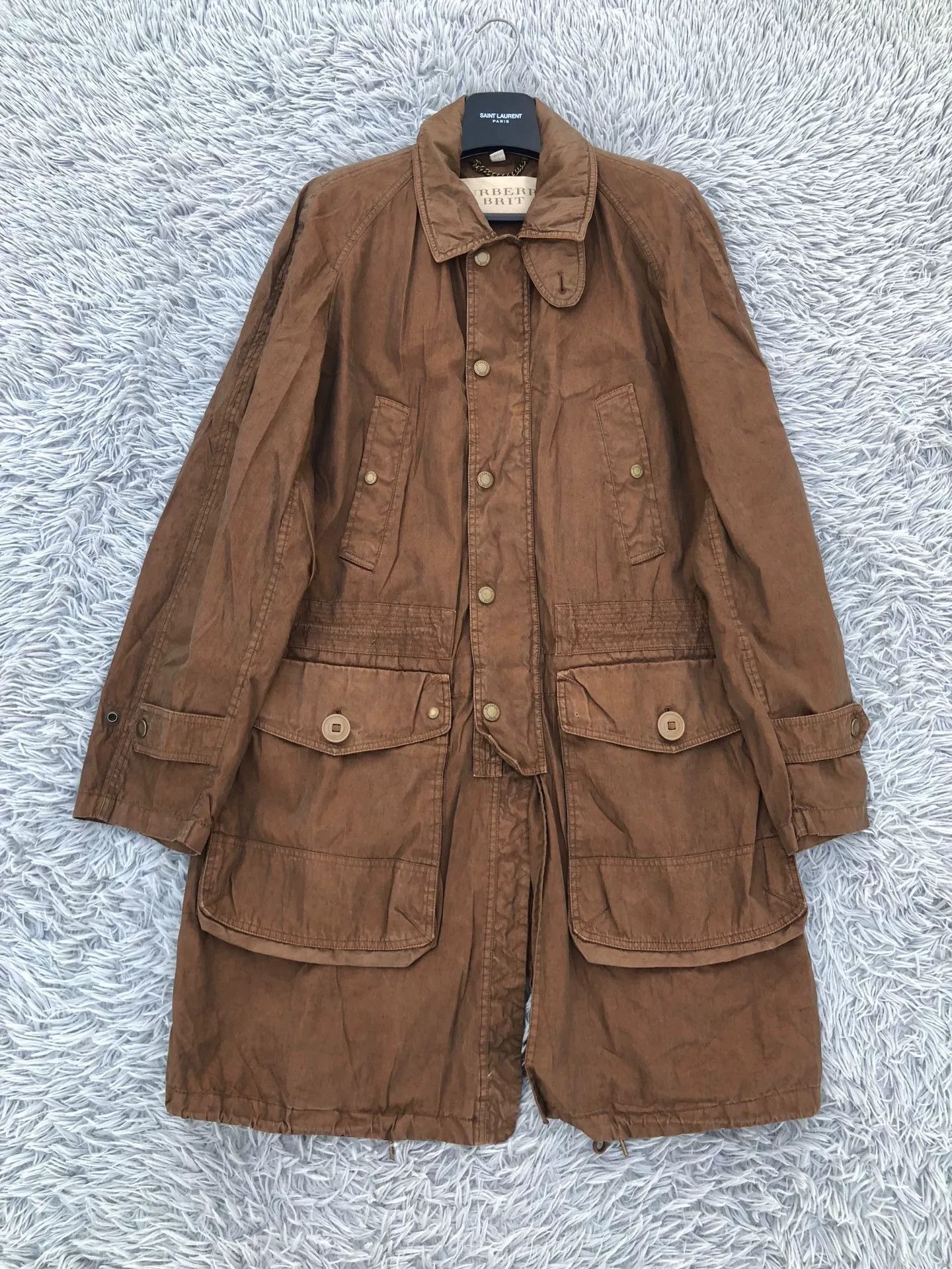 Burberry Burberry Brit Vintage Field Jacket Size US L / EU 52-54 / 3 - 1 Thumbnail