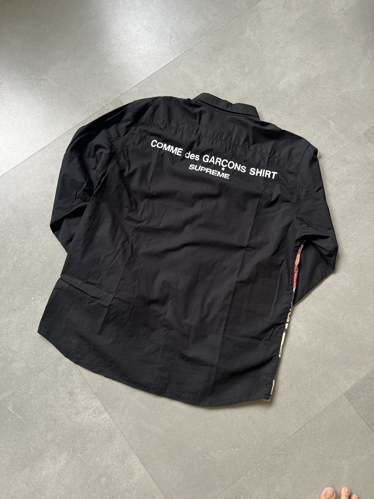 Comme des Garcons SHIRT × Supreme AW18 Supreme Comme Des Garcons SHIRT Patchwork Button Up Size US L / EU 52-54 / 3 - 2 Thumbnail