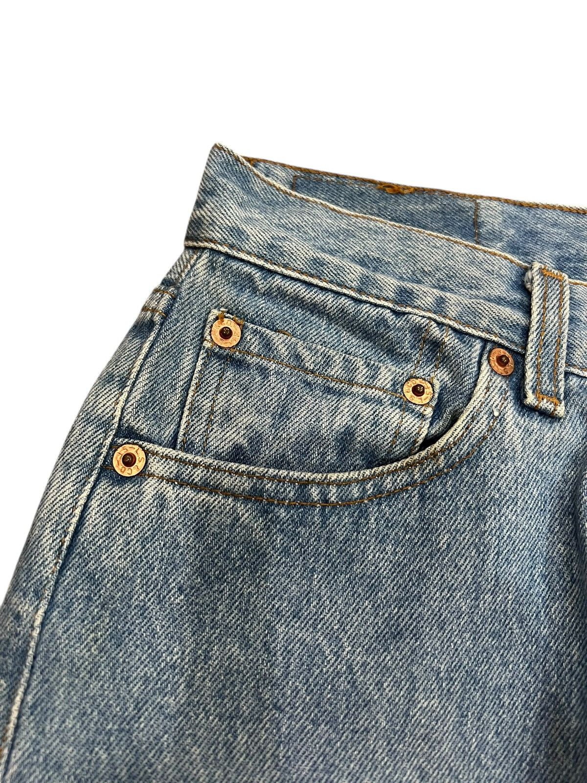 Levi's 90’s Levi’s 501 Faded Denim Jean Size US 28 / EU 44 - 8 Thumbnail