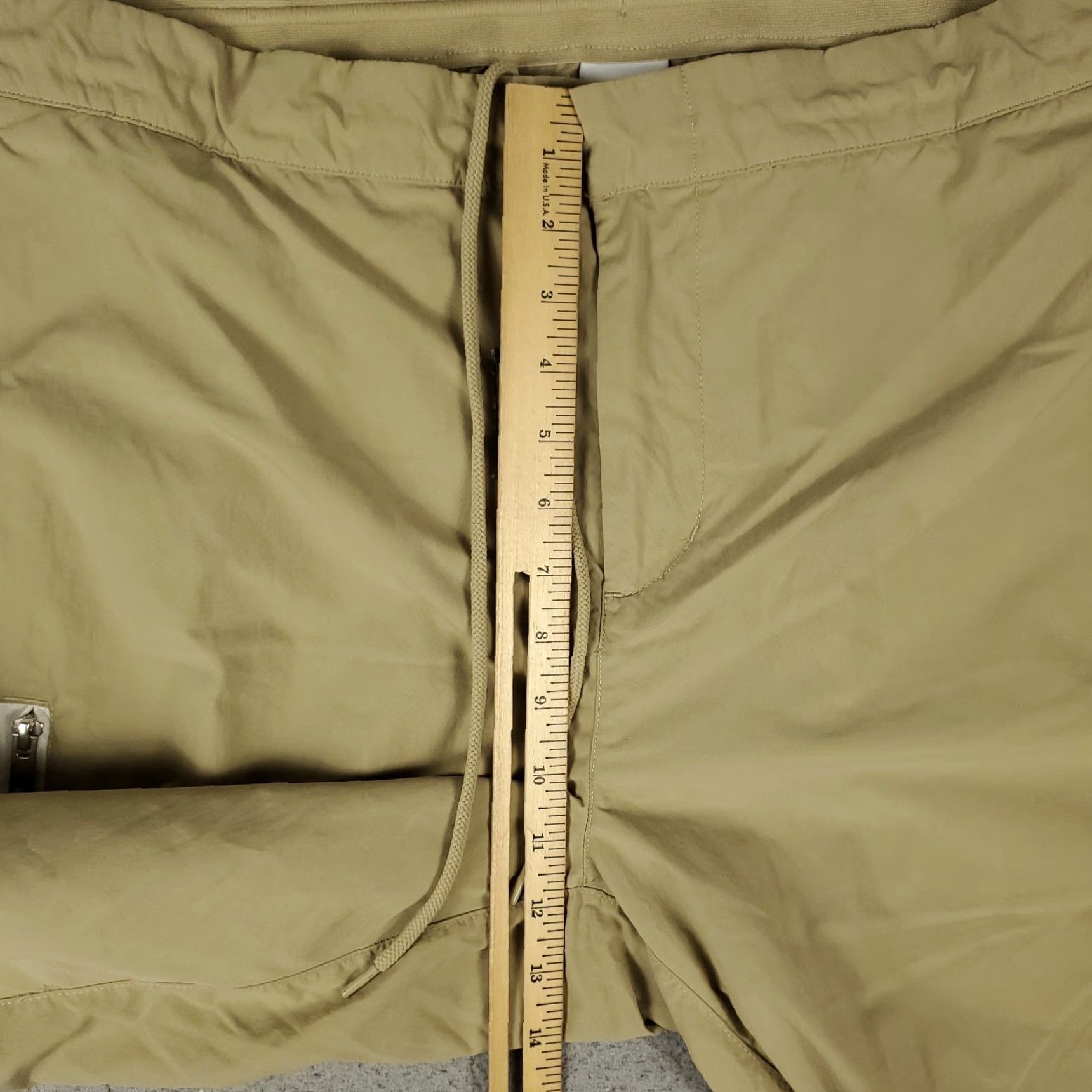 Nike Nike Pants Mens Size 38 Beige Nylon Lightweight NSW Utility Pants Jogger Regular Inseam 28in - Khaki/Beige, Basketball/Running, Sportswear Mens Size US 38 / EU 54 - 5 Thumbnail