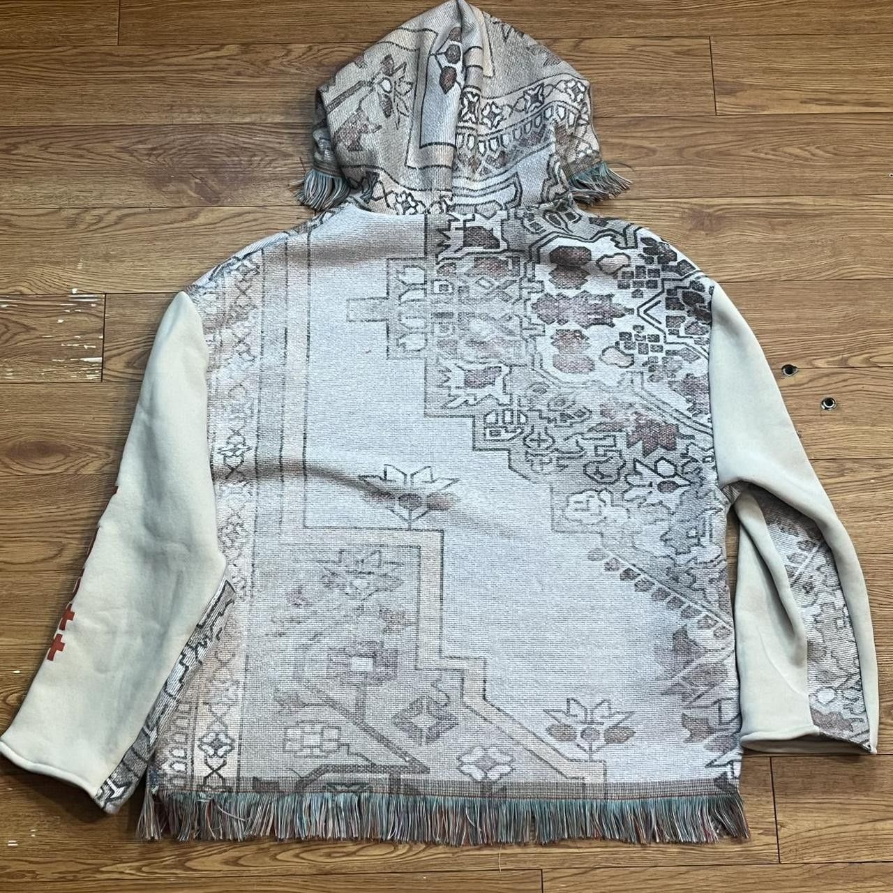 Carhartt × Carhartt Wip × Handmade Carhartt Custom Tapestry Hoodie Jacket Detroit Active Medium Size US M / EU 48-50 / 2 - 5 Thumbnail