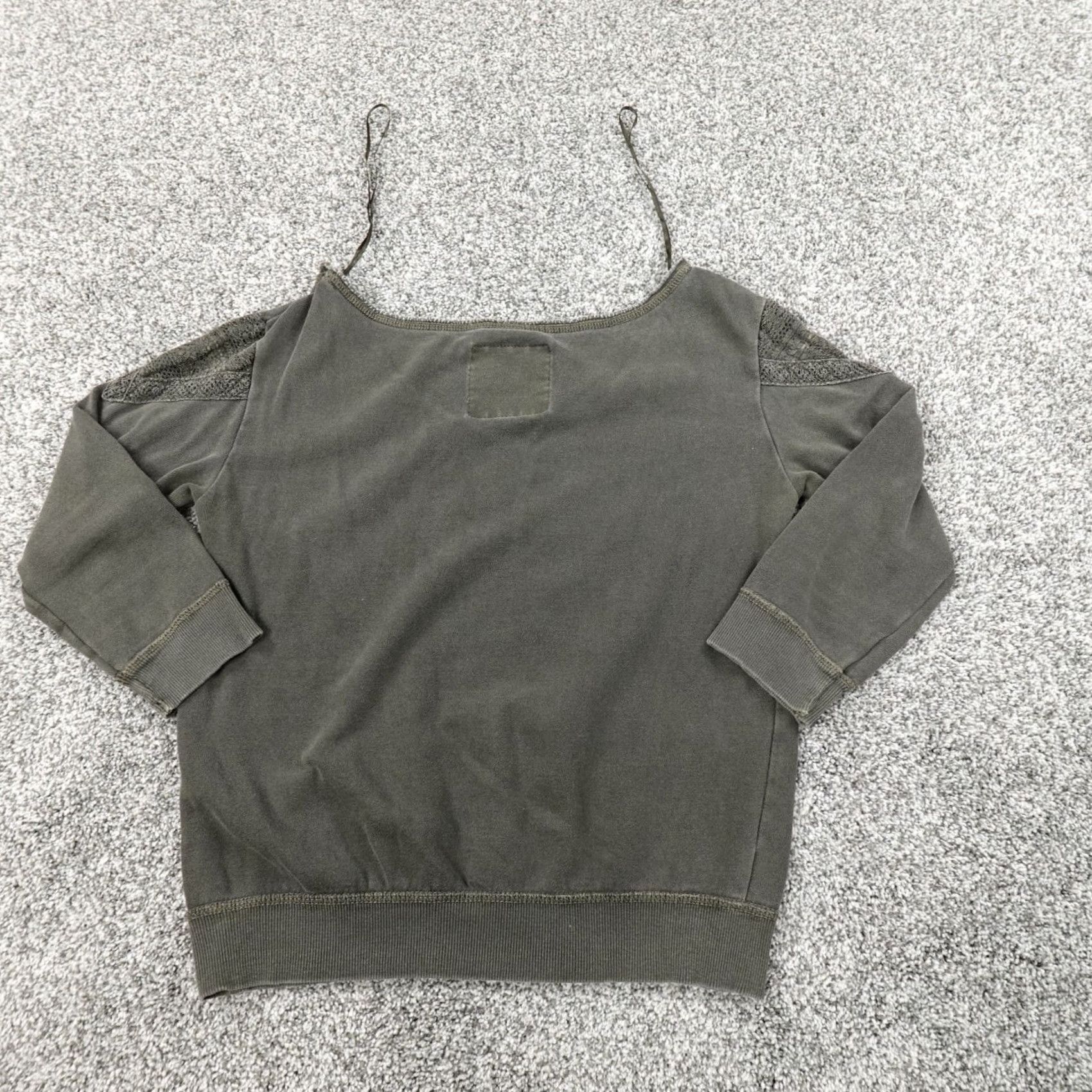 American Eagle Outfitters American Eagle Sweater Womens S Green Aztec Preppy Pullover Sweatshirt Size S / US 4 / IT 40 - 5 Thumbnail