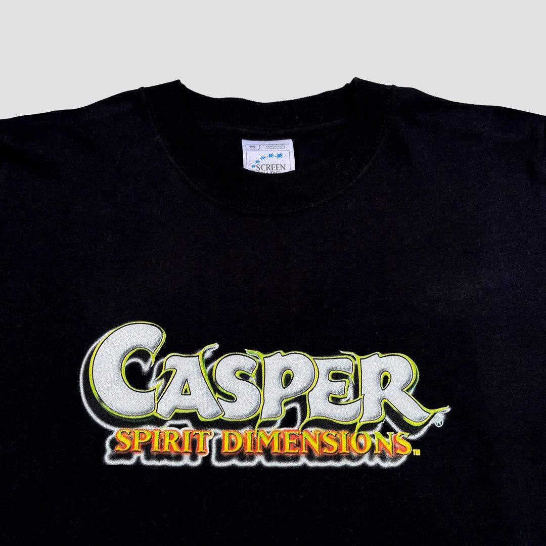 Vintage Casper Spirit Dimensions 2001 Vintage PS2 Video Game Logo T Size US M / EU 48-50 / 2 - 2 Thumbnail