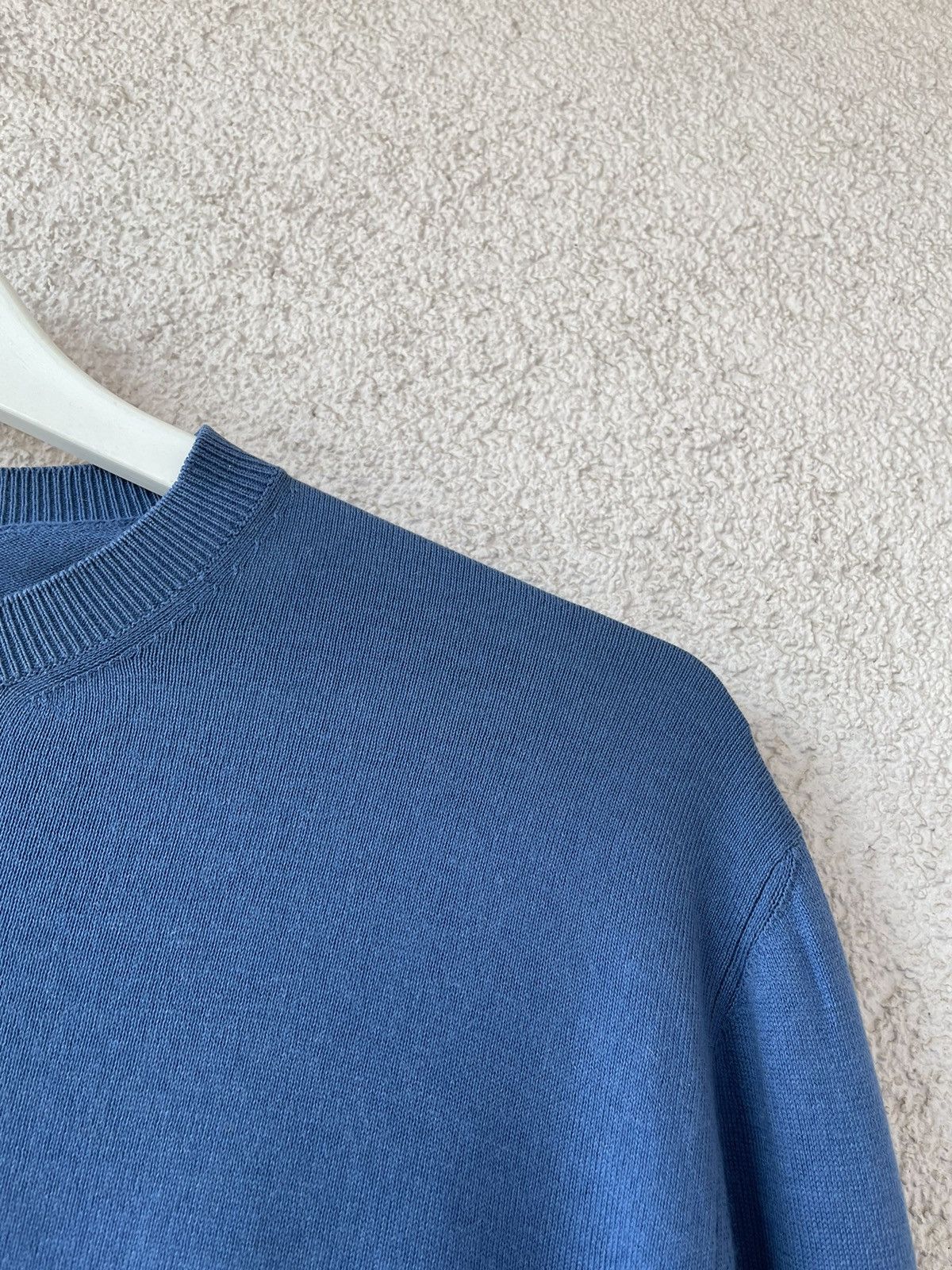 Jacob Cohen Jacob Cohen Basic Luxury Blue Sweater Cotton & Cashmere M Size US M / EU 48-50 / 2 - 6 Thumbnail