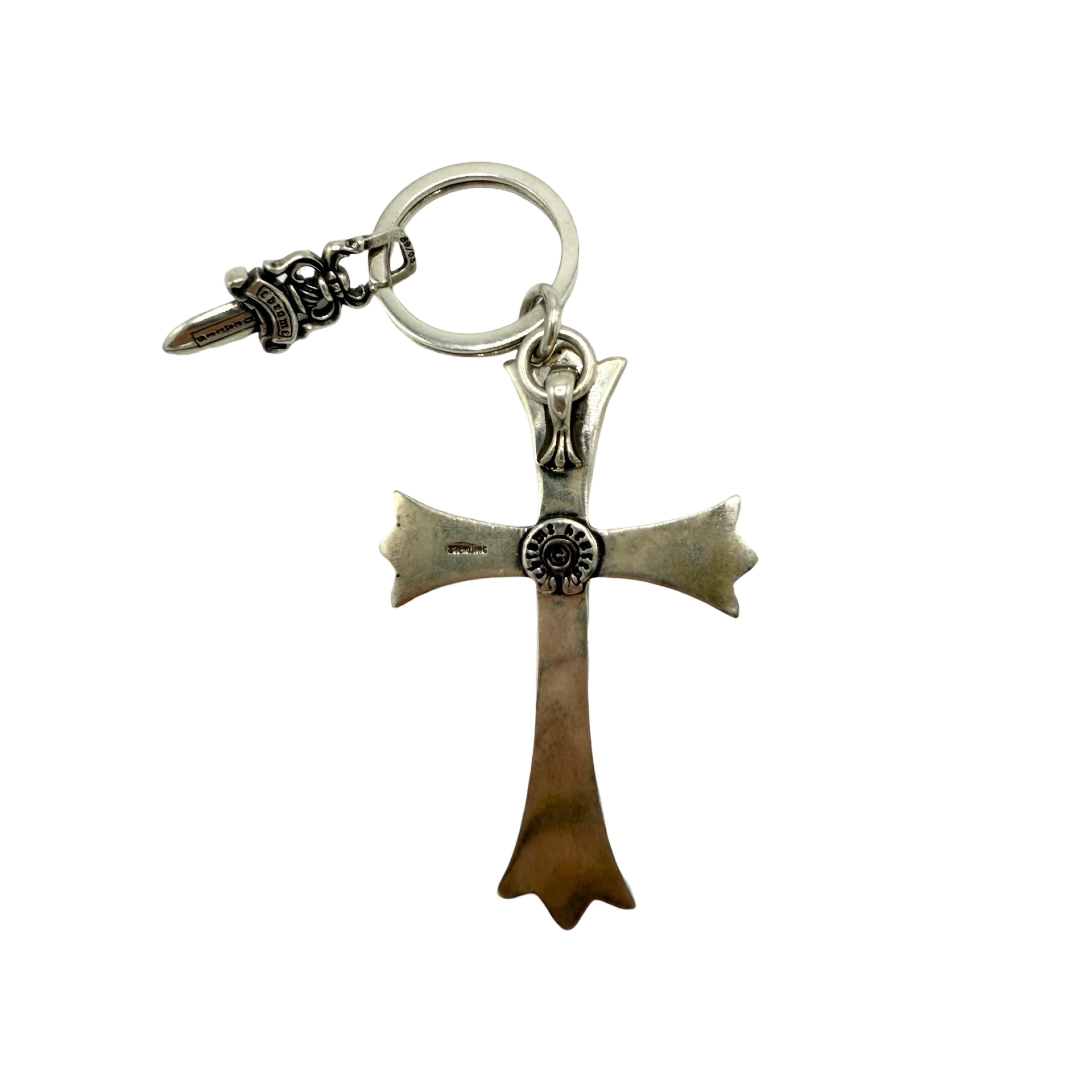 Chrome Hearts Cross Keychain With Dagger Pendant Size ONE SIZE - 7 Thumbnail