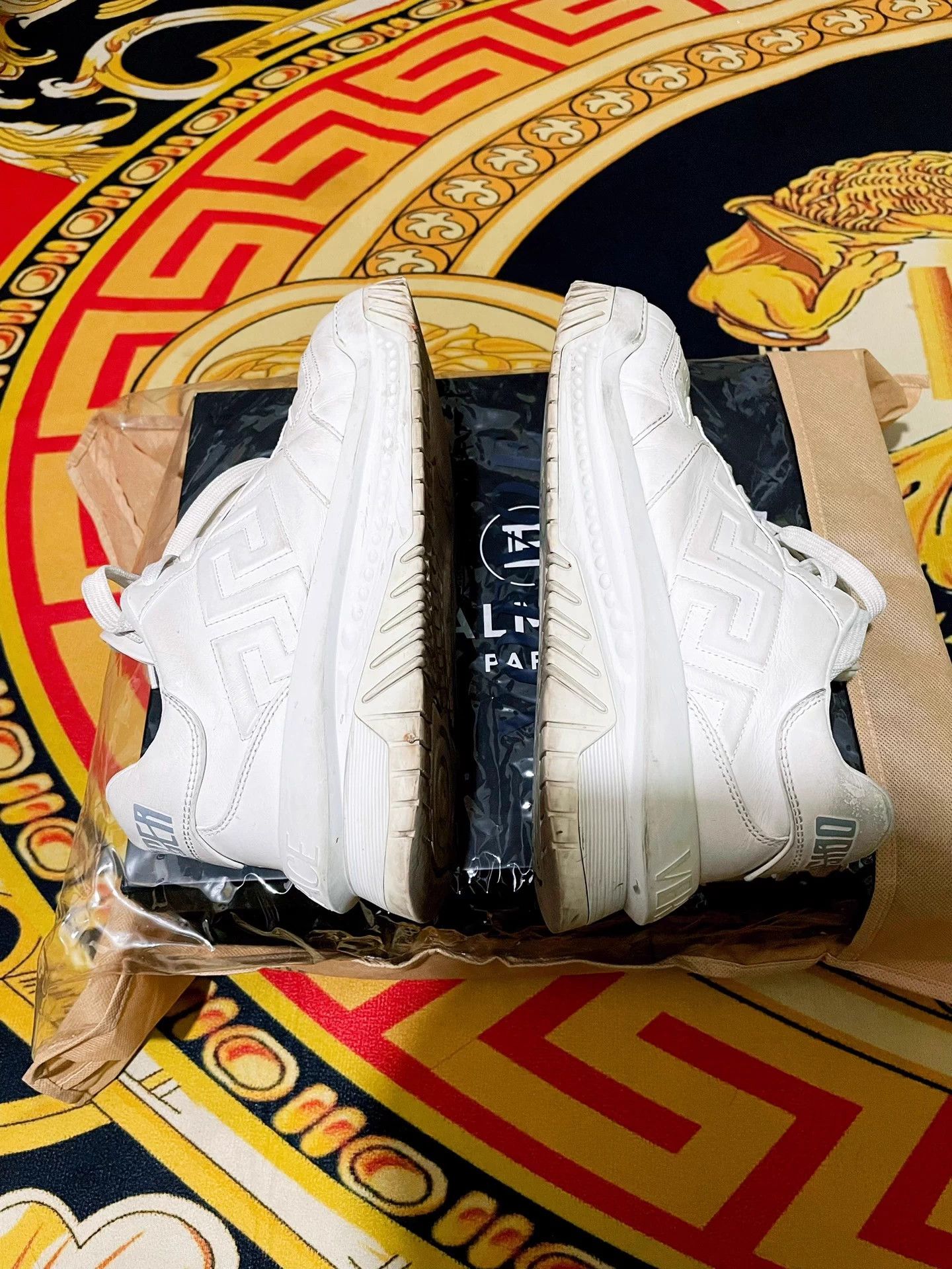 Versace VERSACE Medusa Rope Running Sneakers EUR 42 Size US 9 / EU 42 - 6 Thumbnail