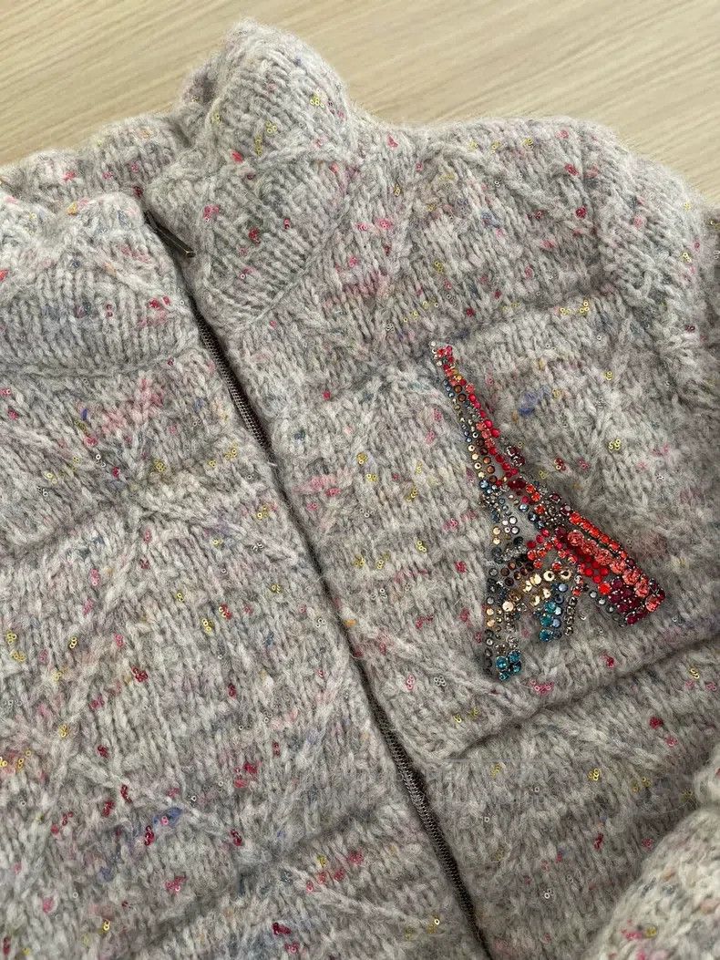 Chanel Chanel Metropolitan Series Rhinestone Tower Down Jacket Co Size XS / US 0-2 / IT 36-38 - 4 Thumbnail