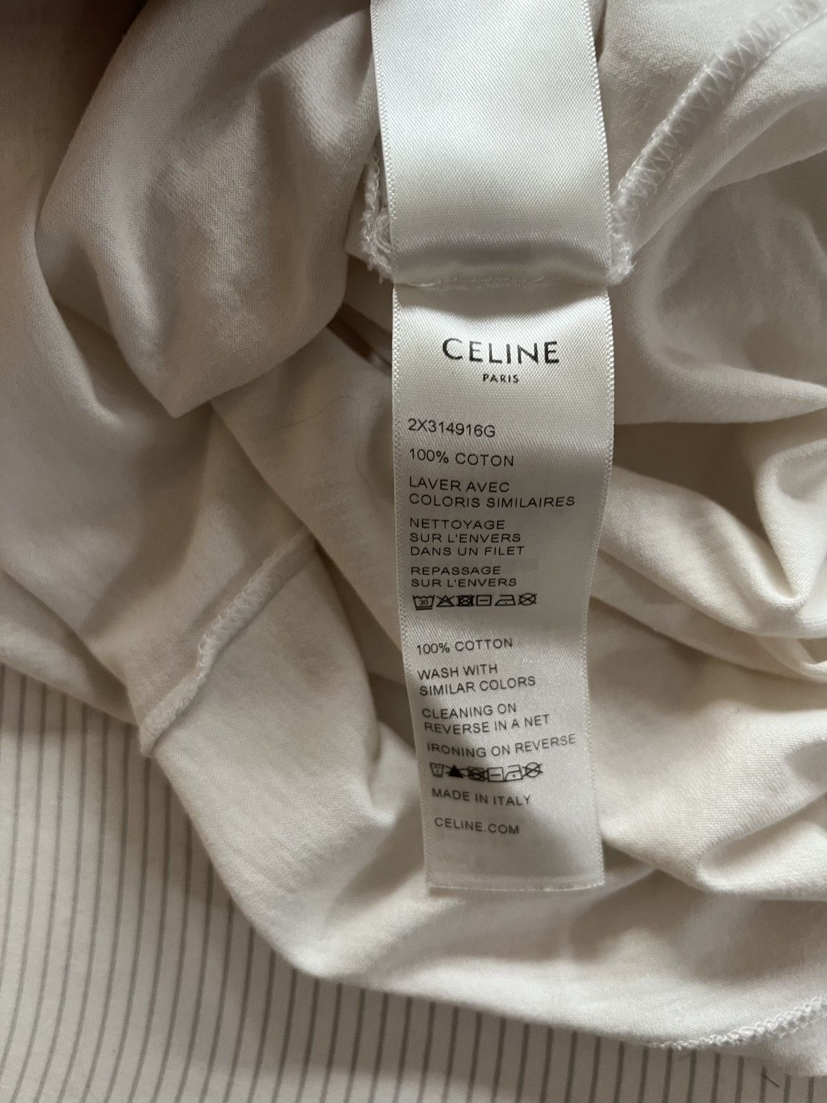 Celine Hedi Slimane Celine t shirt Size US M / EU 48-50 / 2 - 4 Thumbnail