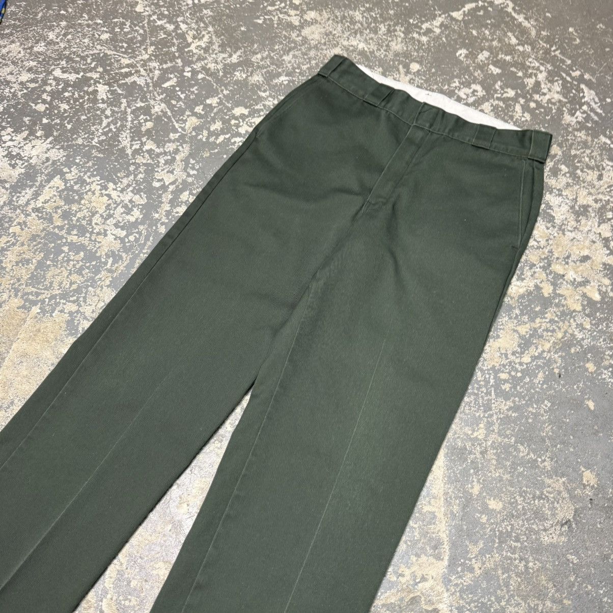 Dickies Vintage Dickies Dark Green Essential Work Pants USA 90s Size US 32 / EU 48 - 12 Thumbnail