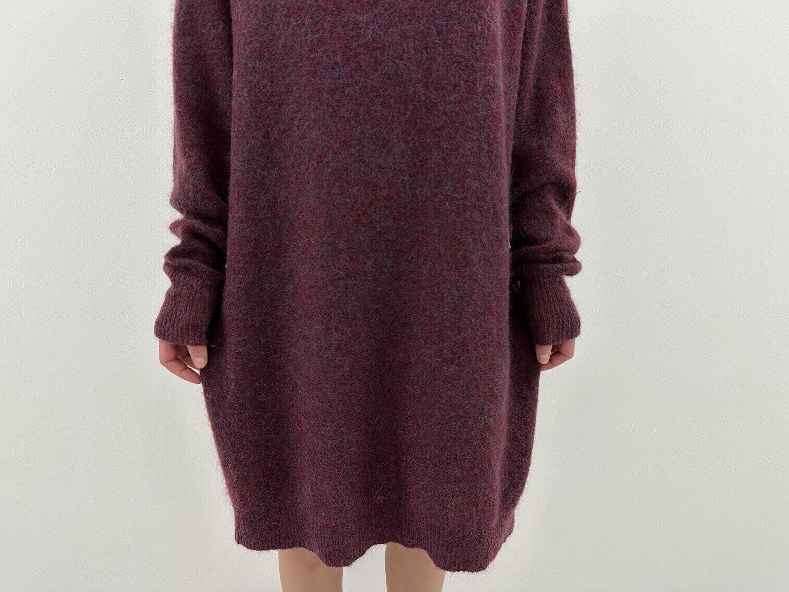 Acne Studios ACNE Wham Mohair Knit Wool Blend Sweater Dress Size S / US 4 / IT 40 - 4 Thumbnail