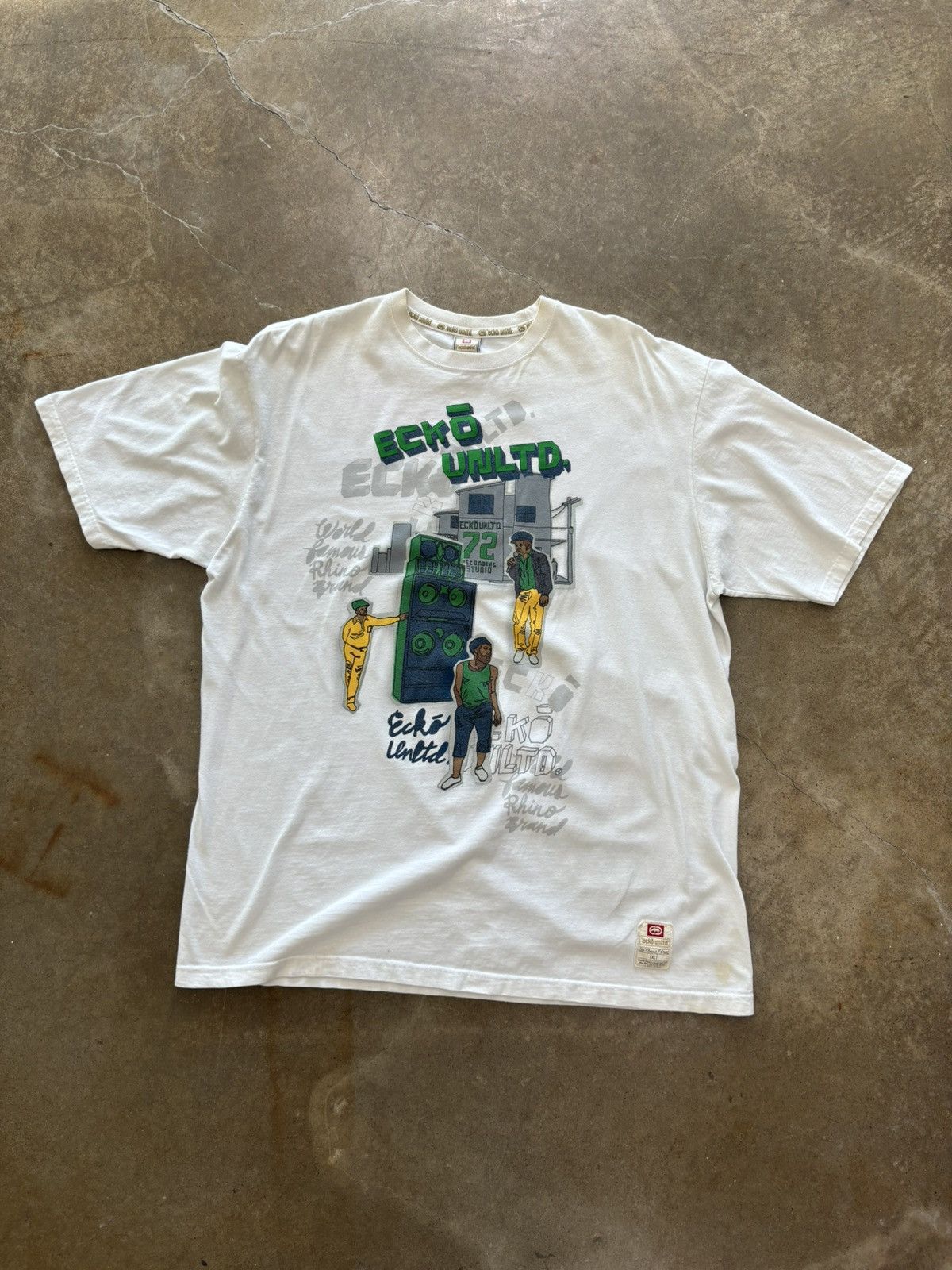 Ecko Unltd. × Vintage Vintage Ecko Unltd Y2K Tee XL Size US XL / EU 56 / 4 - 2 Thumbnail